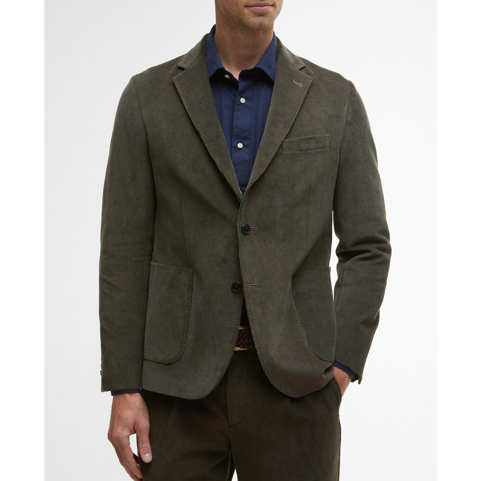 Product image 7 of 8 of Barbour Men's Wallington Cord Blazer - Olive