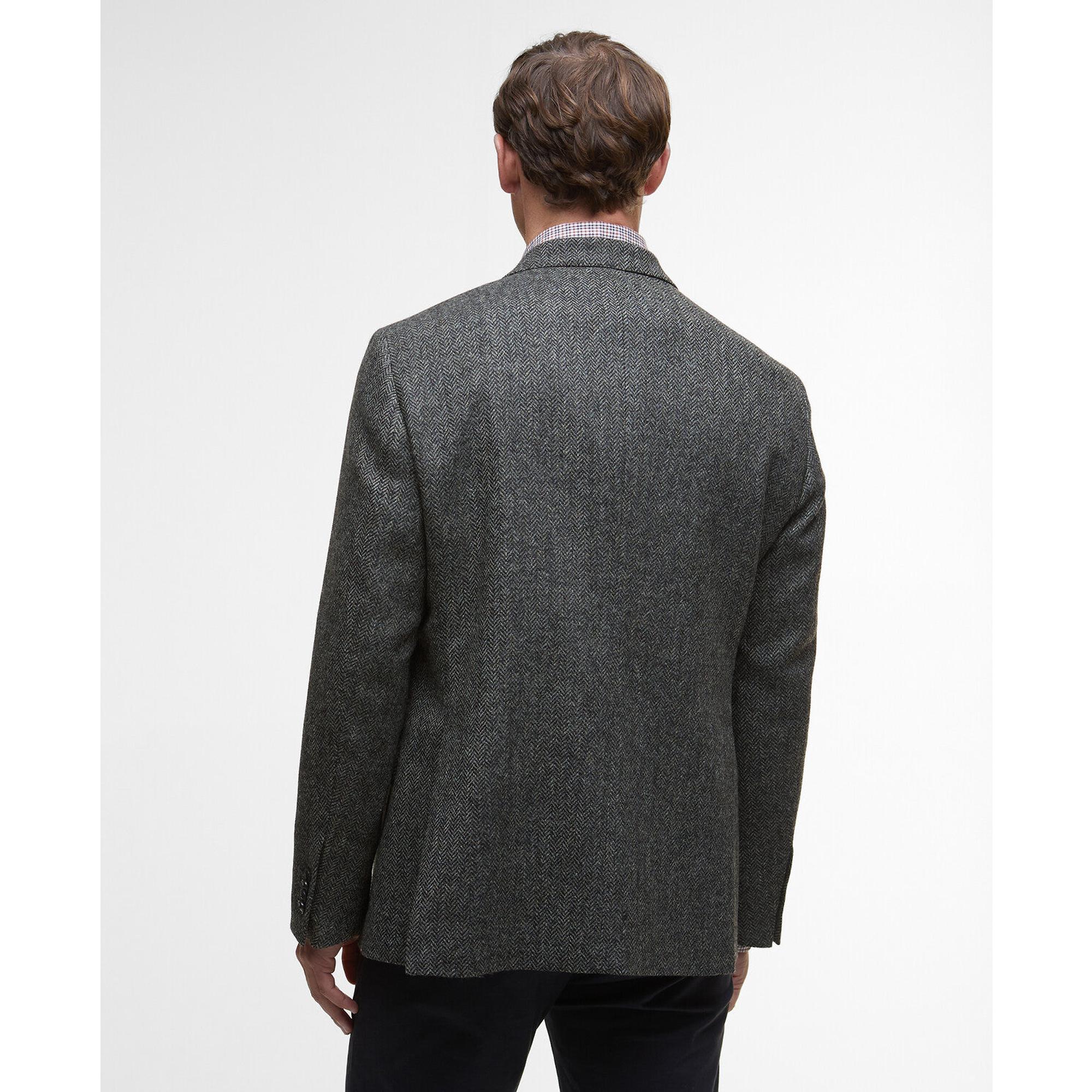 Product image 4 of 7 of Barbour Men's Firth Moons Herringbone Blazer - Grey