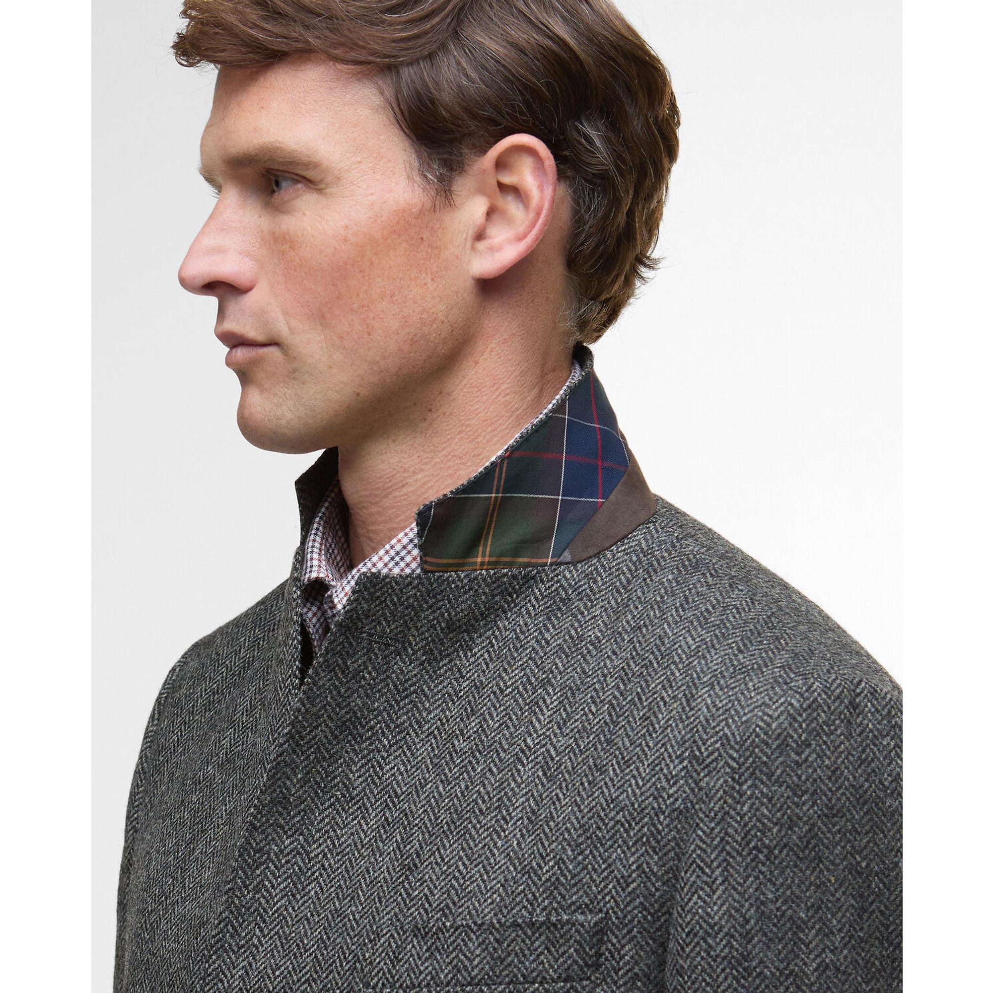 Product image 6 of 7 of Barbour Men's Firth Moons Herringbone Blazer - Grey