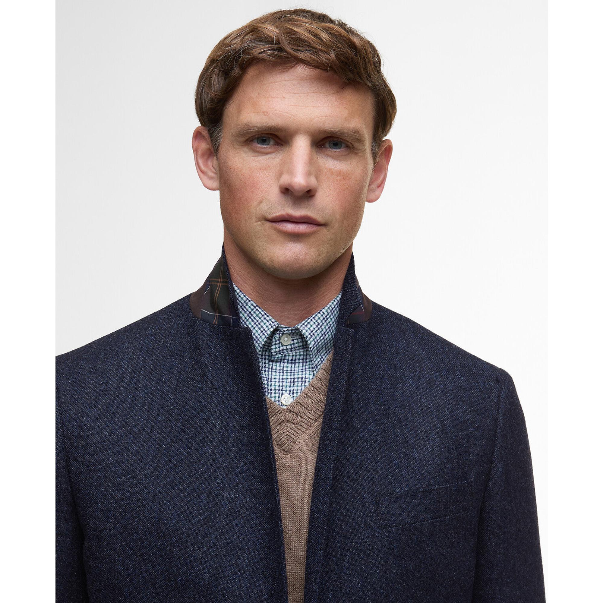Product image 5 of 7 of Barbour Men's Godfrey Moons Shetland Blazer - Navy