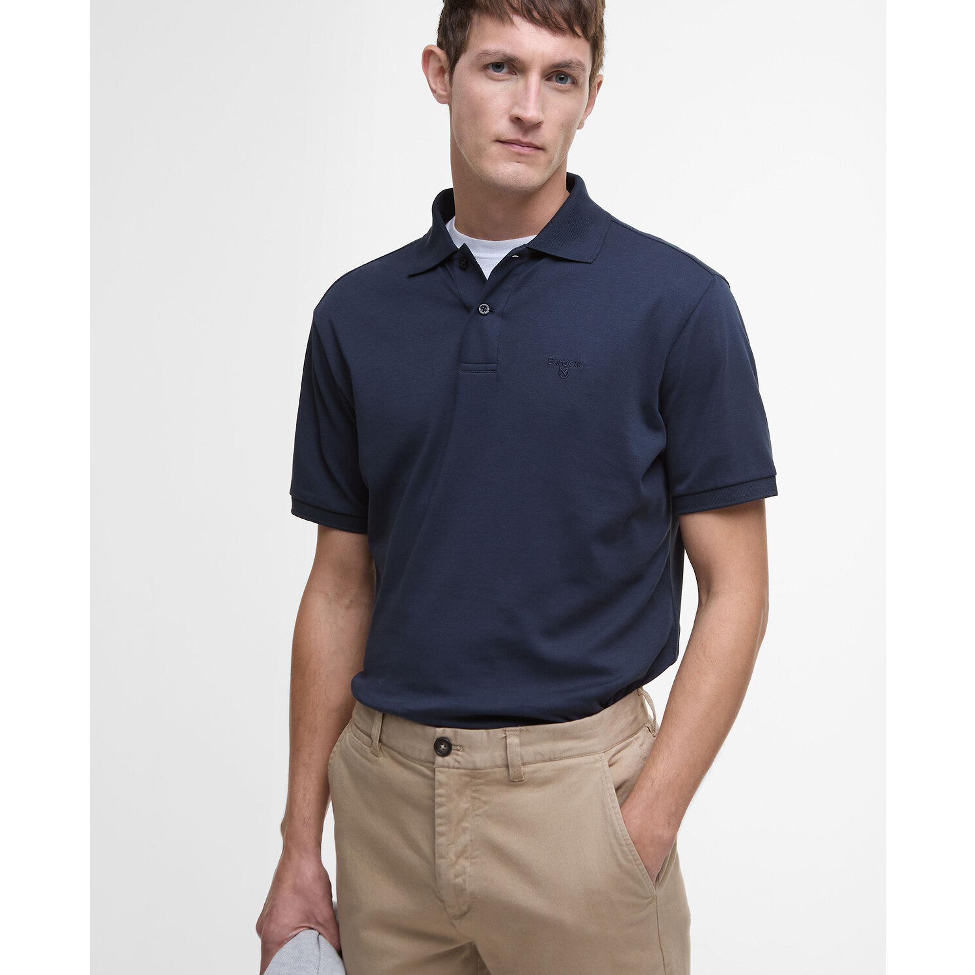 Product image 5 of 6 of Barbour Men's Washed Stretch Tailored Trousers - Washed Stone