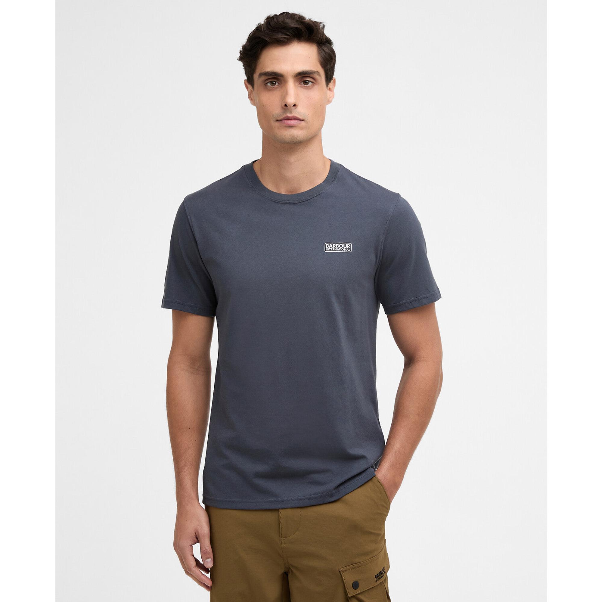 Product image 2 of 5 of Barbour International Men's Small Logo T-Shirt - Storm Grey