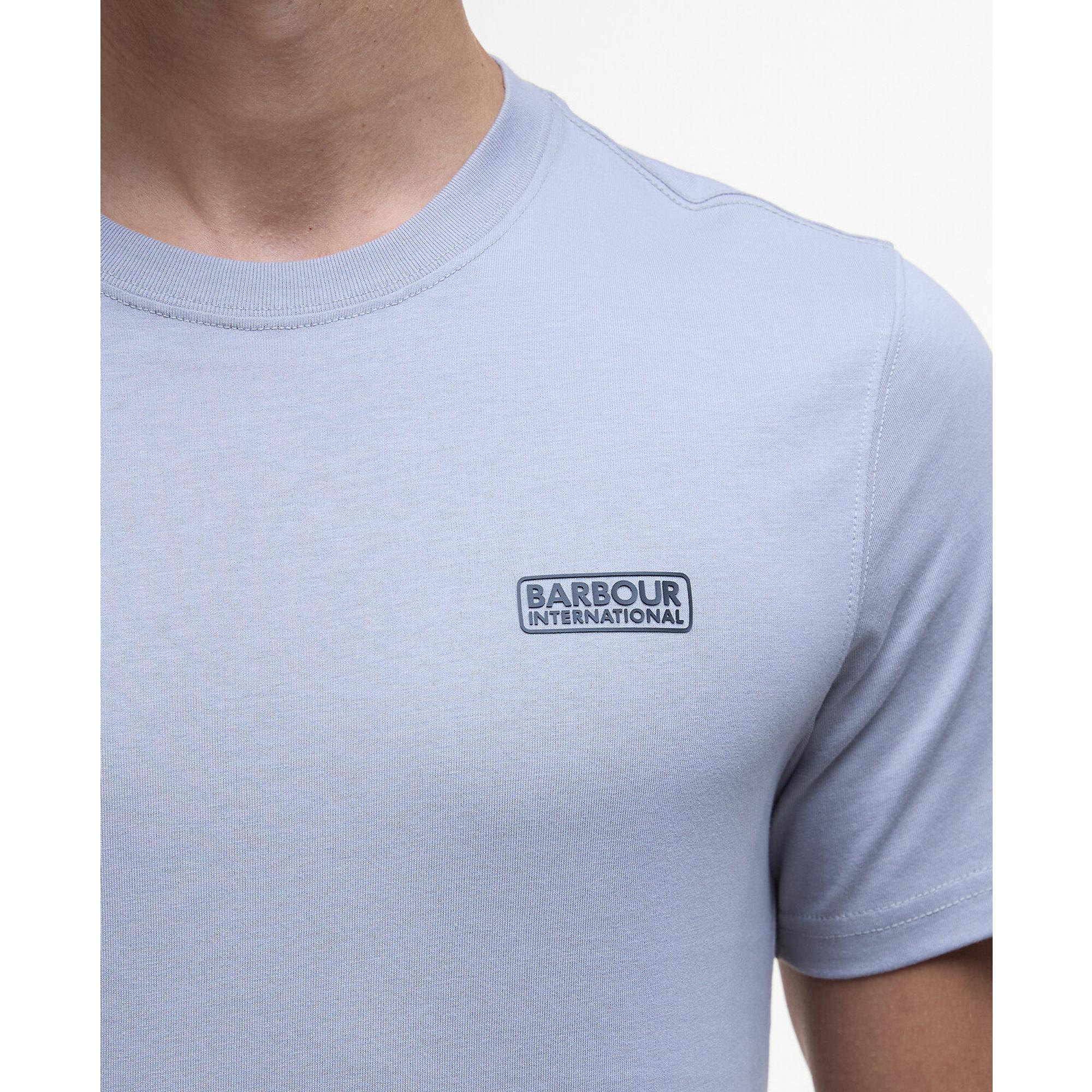 Product image 6 of 6 of Barbour International Men's Small Logo T-Shirt - Pale Slate
