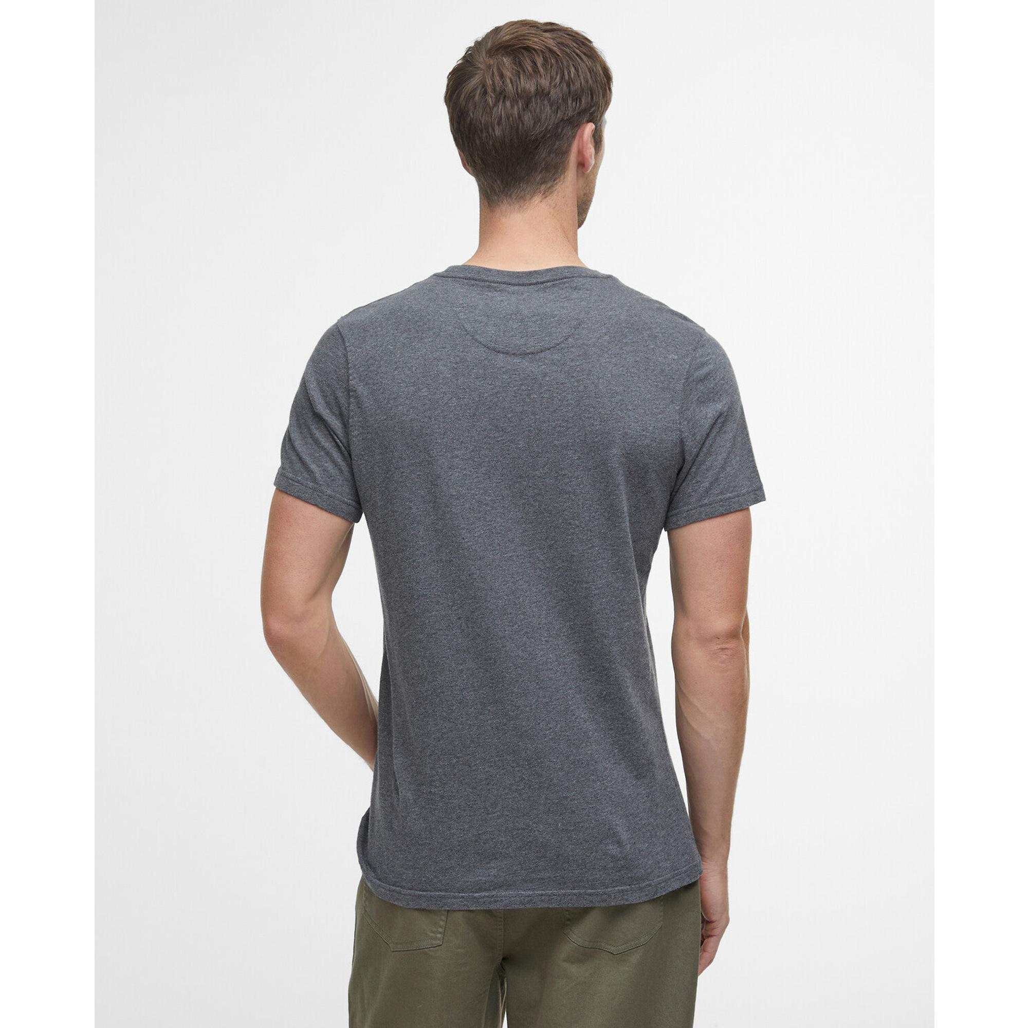 Product image 4 of 6 of Barbour Men's Essential Sports T-Shirt - Slate Marl
