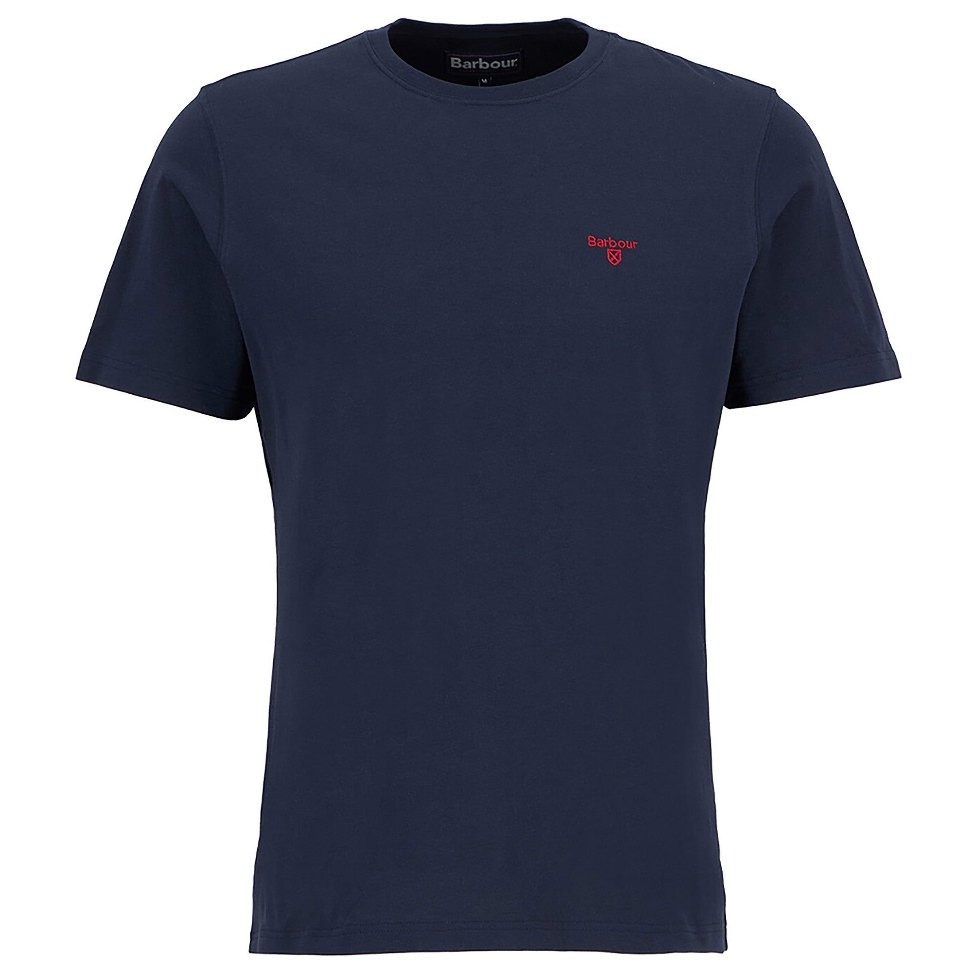 Product image 1 of 6 of Barbour Men's Essential Sports T-Shirt - Navy