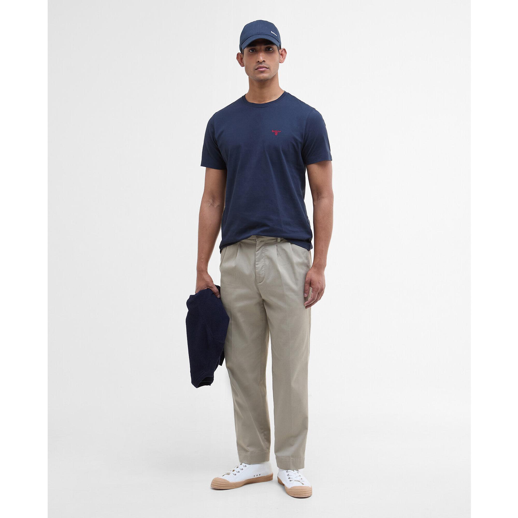 Product image 3 of 6 of Barbour Men's Essential Sports T-Shirt - Navy