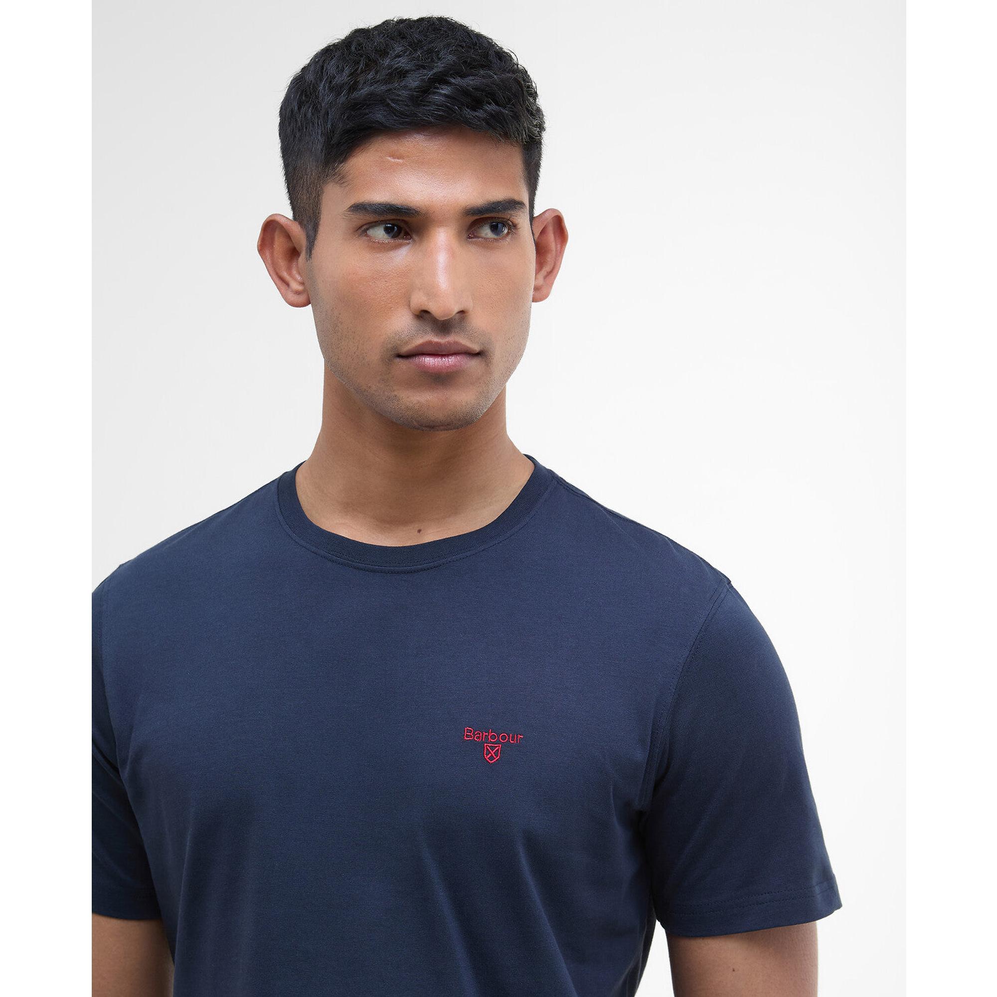 Product image 5 of 6 of Barbour Men's Essential Sports T-Shirt - Navy