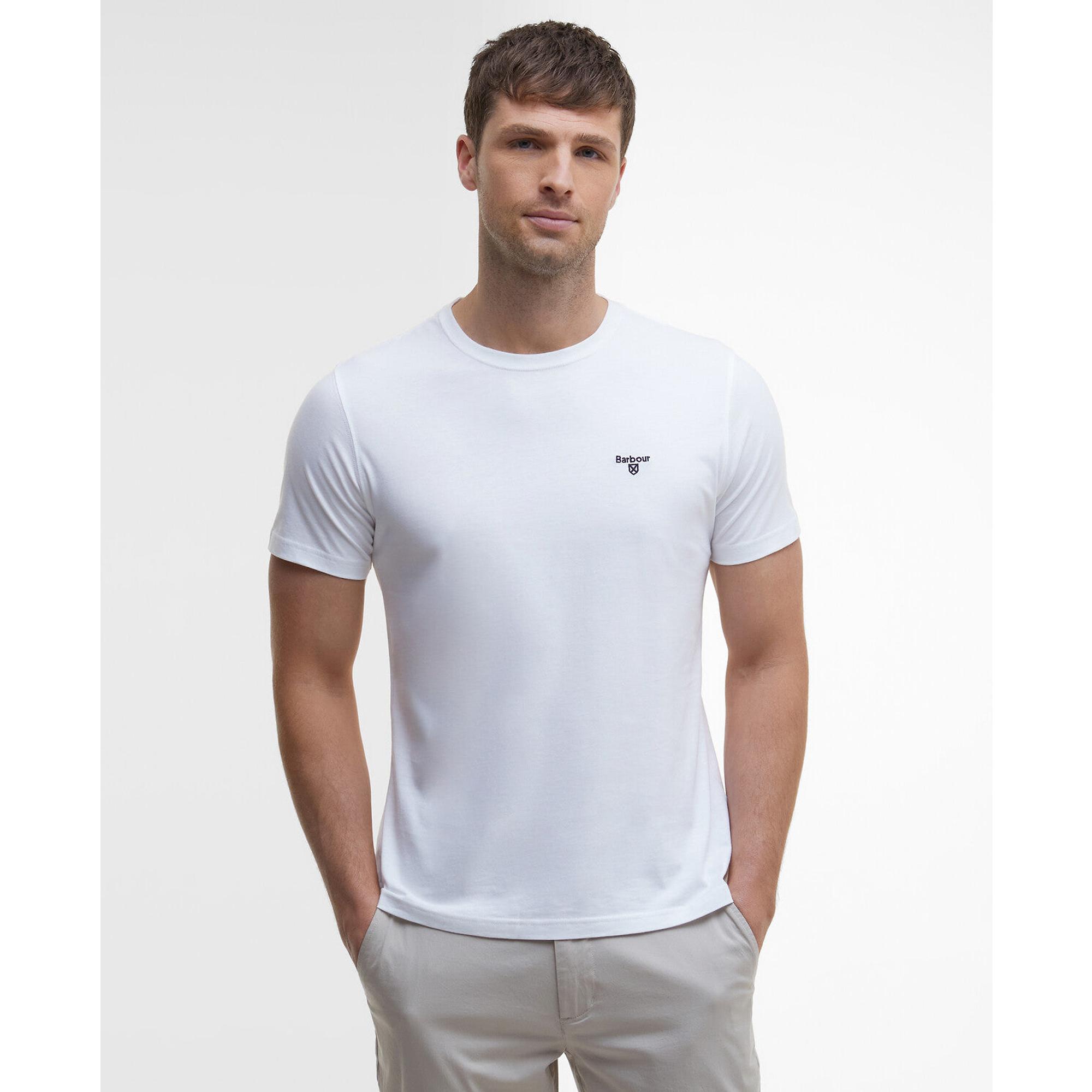 Product image 2 of 6 of Barbour Men's Essential Sports T-Shirt - White