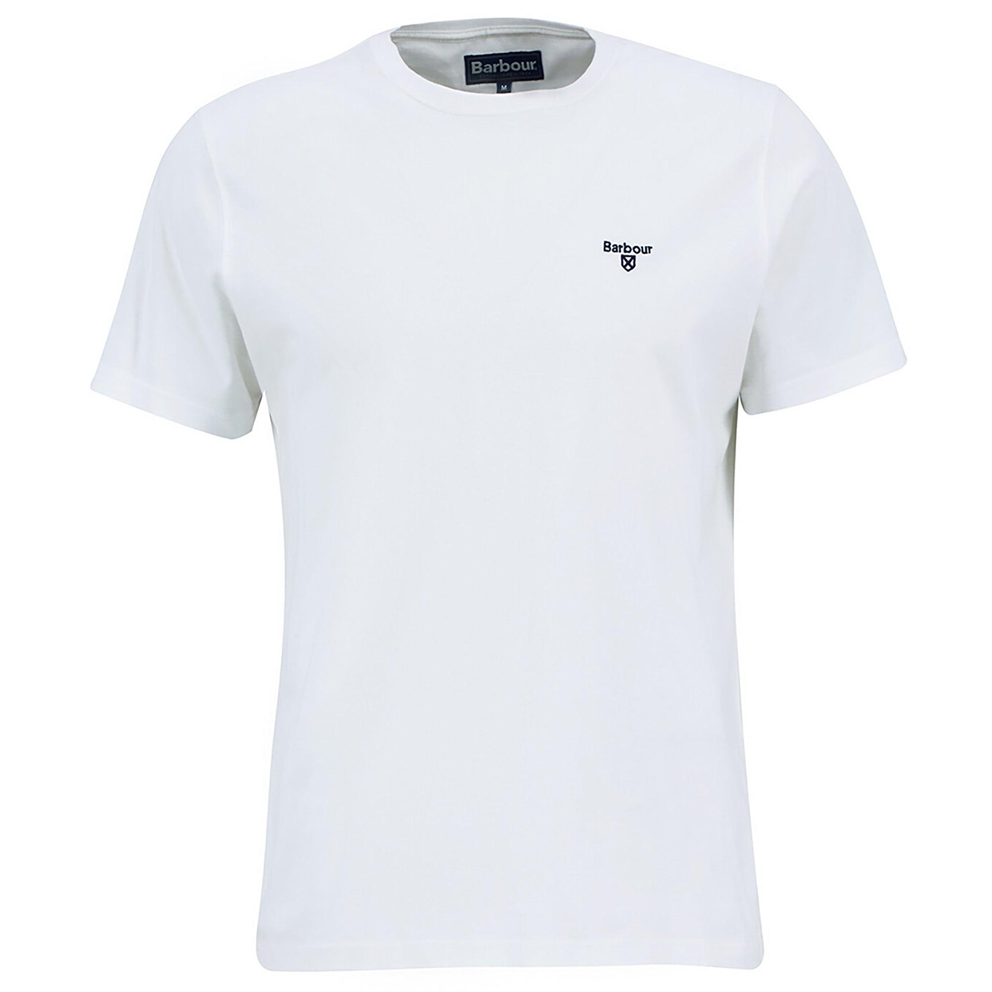 Product image 1 of 6 of Barbour Men's Essential Sports T-Shirt - White