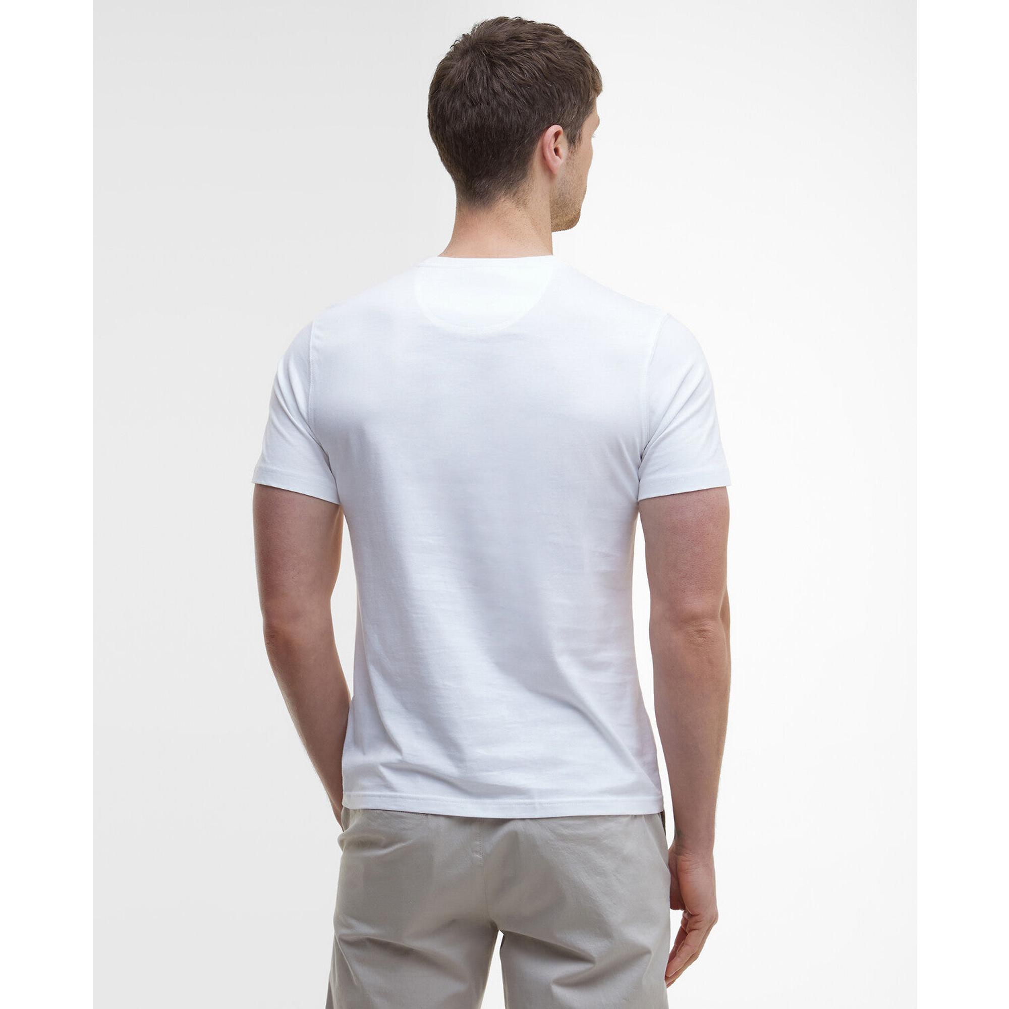 Product image 4 of 6 of Barbour Men's Essential Sports T-Shirt - White