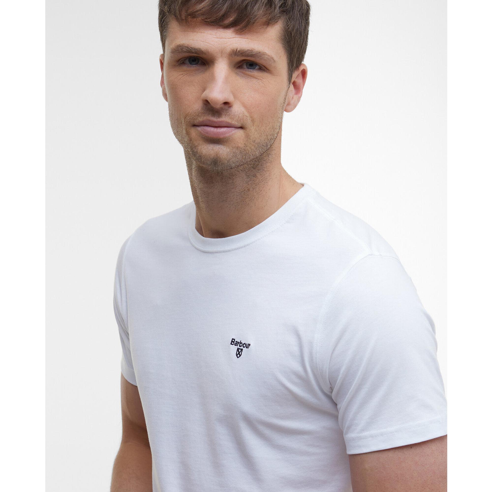 Product image 5 of 6 of Barbour Men's Essential Sports T-Shirt - White