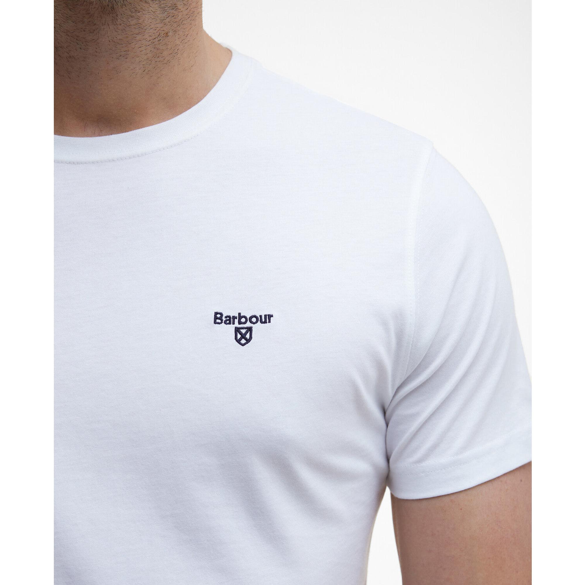 Product image 6 of 6 of Barbour Men's Essential Sports T-Shirt - White