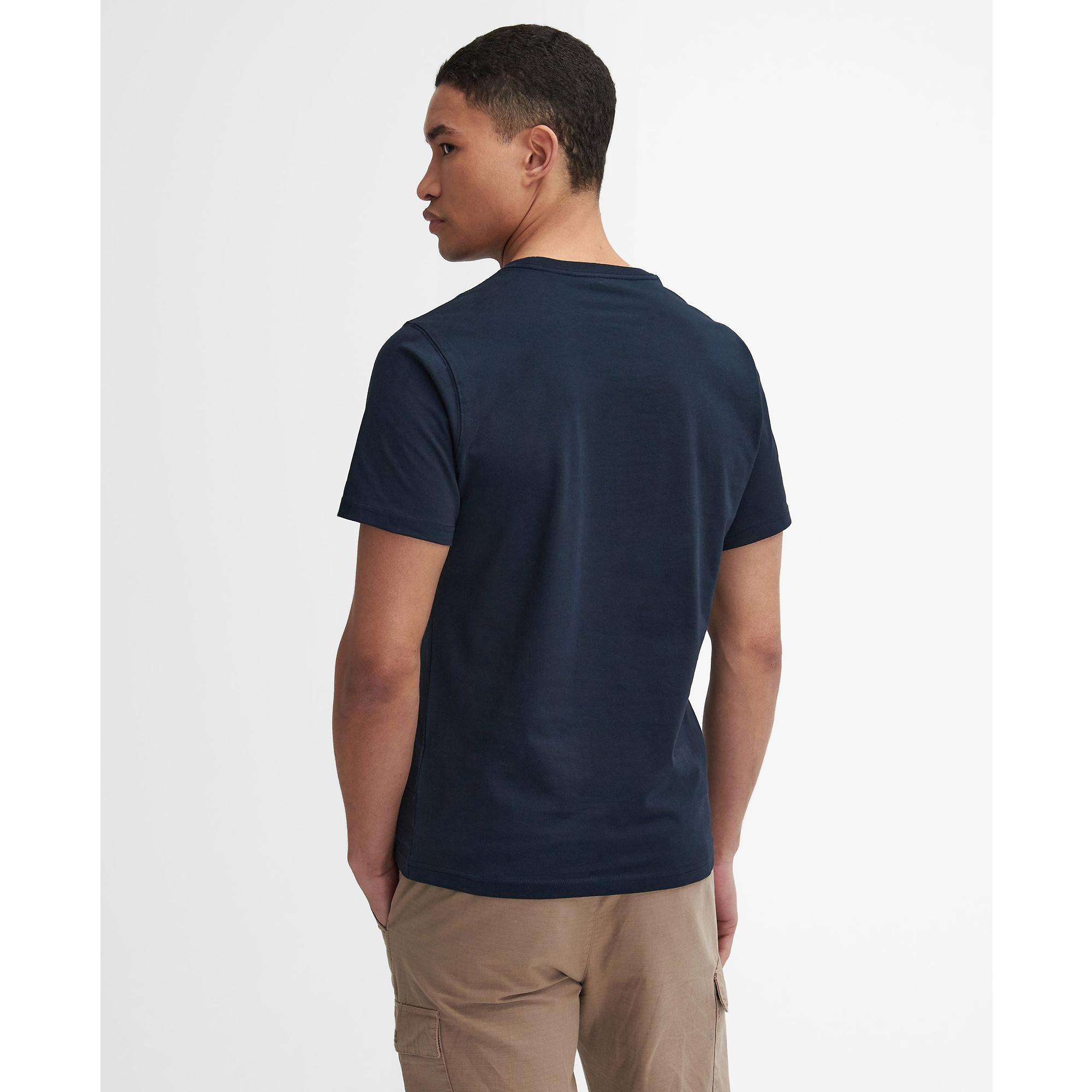 Product image 4 of 5 of Barbour International Men's Essential Large Logo T-Shirt - Navy