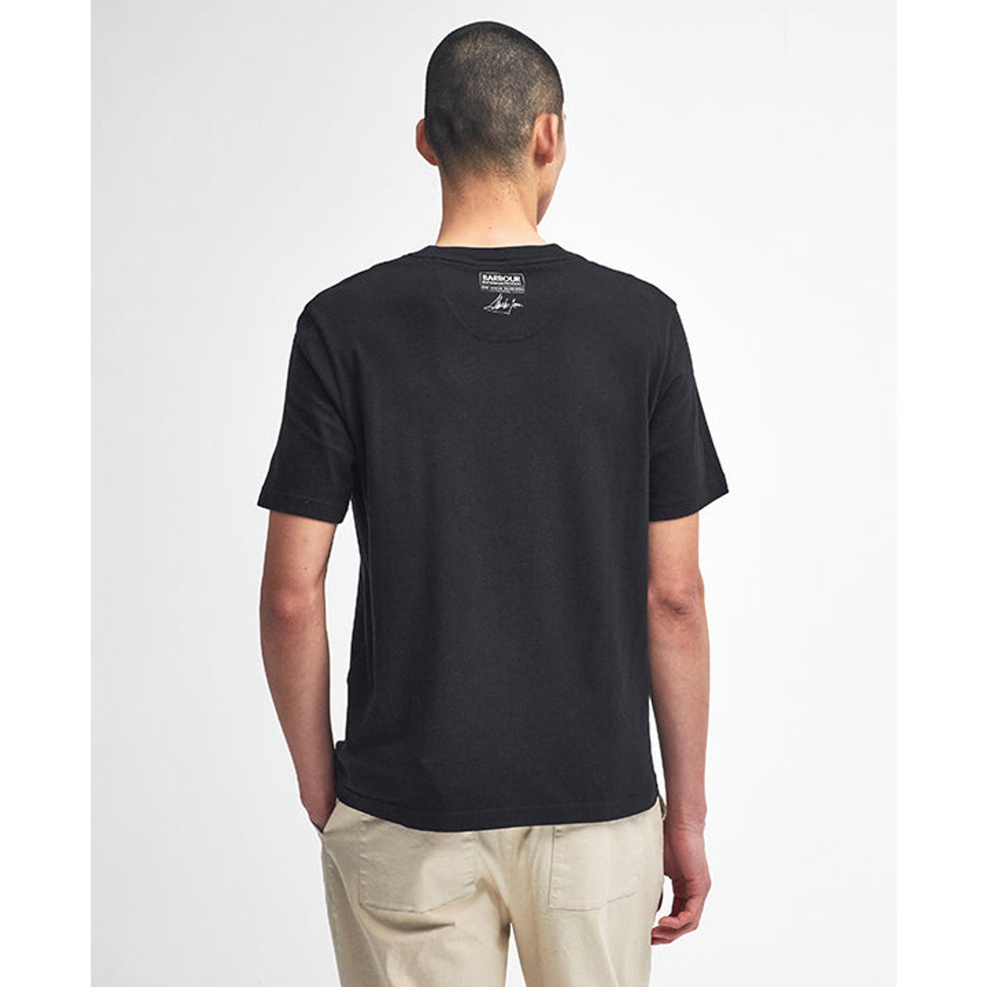 Product image 4 of 6 of Barbour International Men's Firebird Graphic T-Shirt - Black