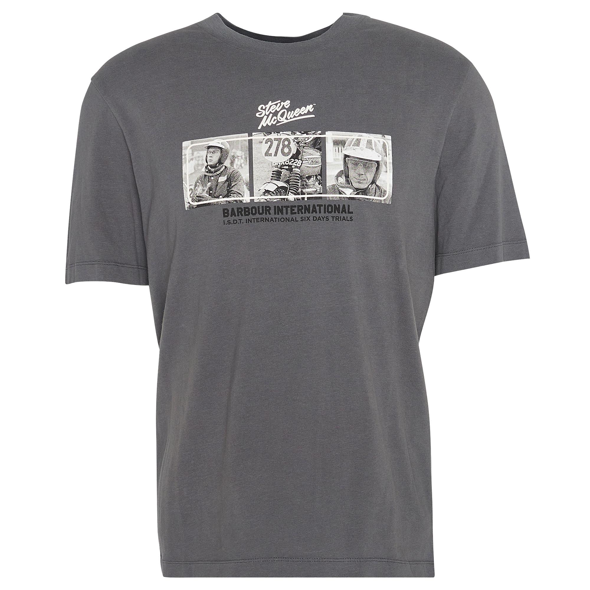 Product image 1 of 5 of Barbour International Men's Firebird Graphic T-Shirt - Asphalt