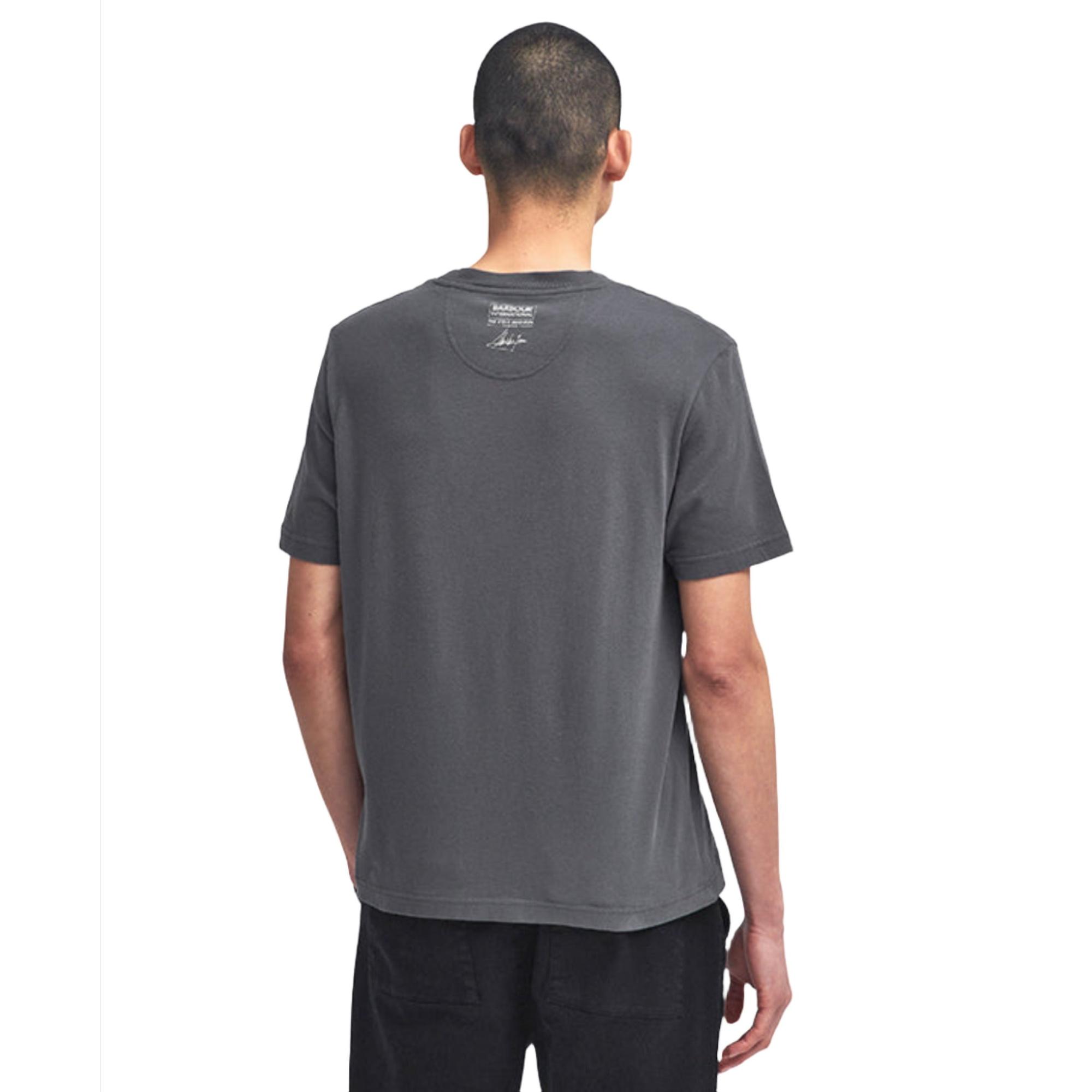 Product image 3 of 5 of Barbour International Men's Firebird Graphic T-Shirt - Asphalt