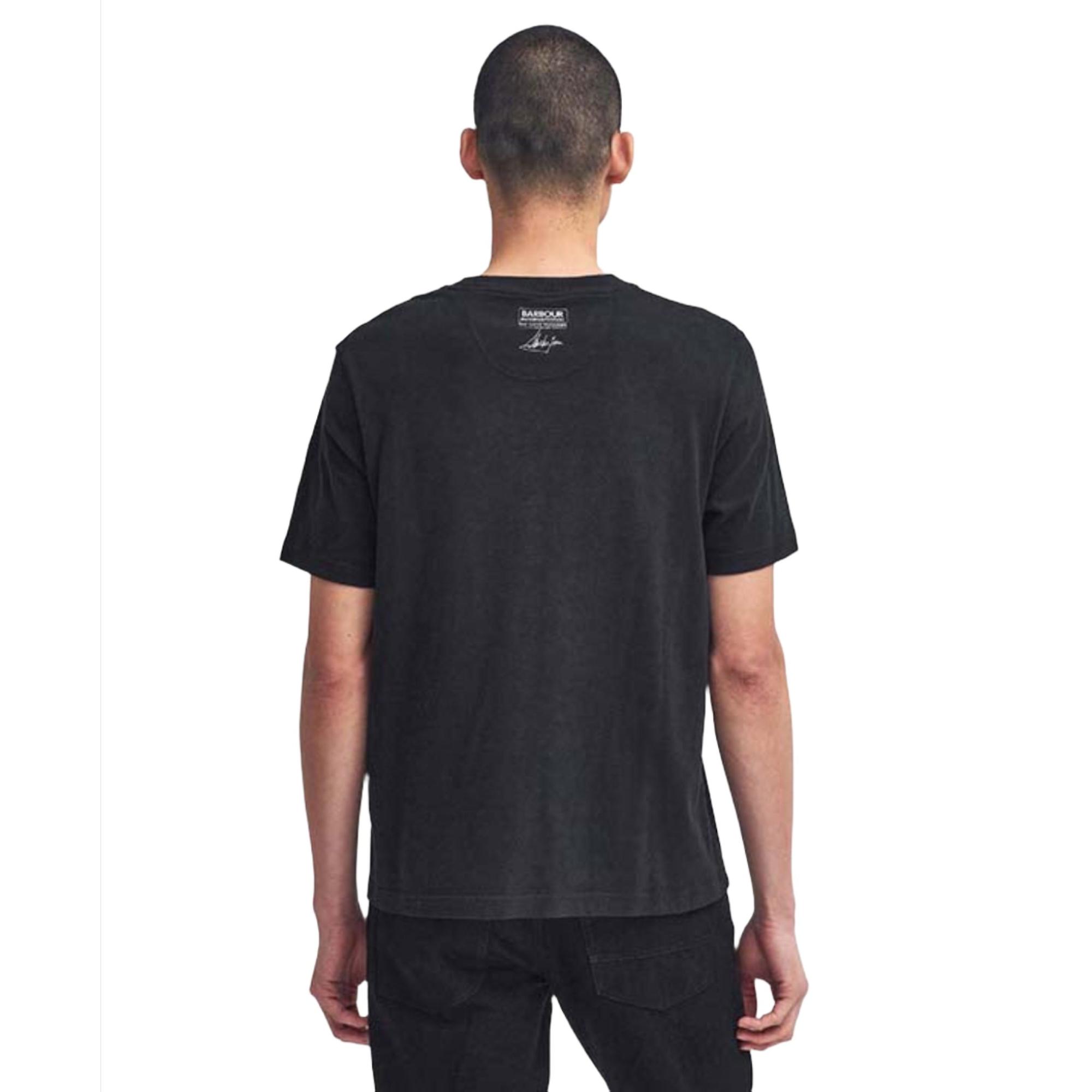 Product image 4 of 4 of Barbour International Men's Keystone Graphic T-Shirt - Black