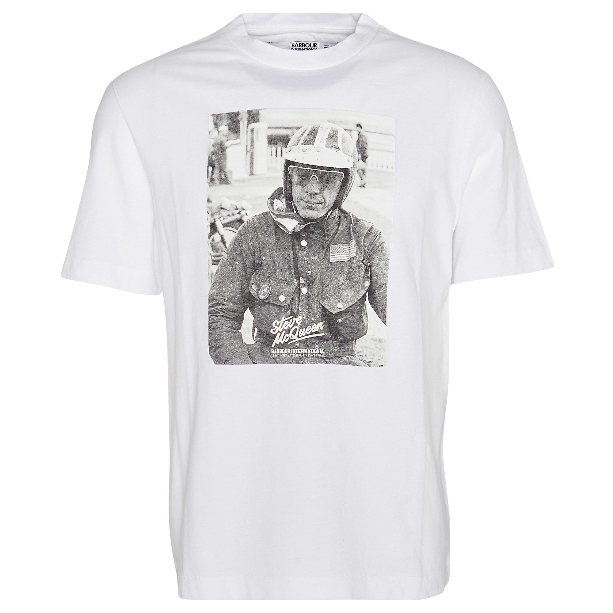 Product image 1 of 5 of Barbour International Men's Keystone Graphic T-Shirt - Whisper White