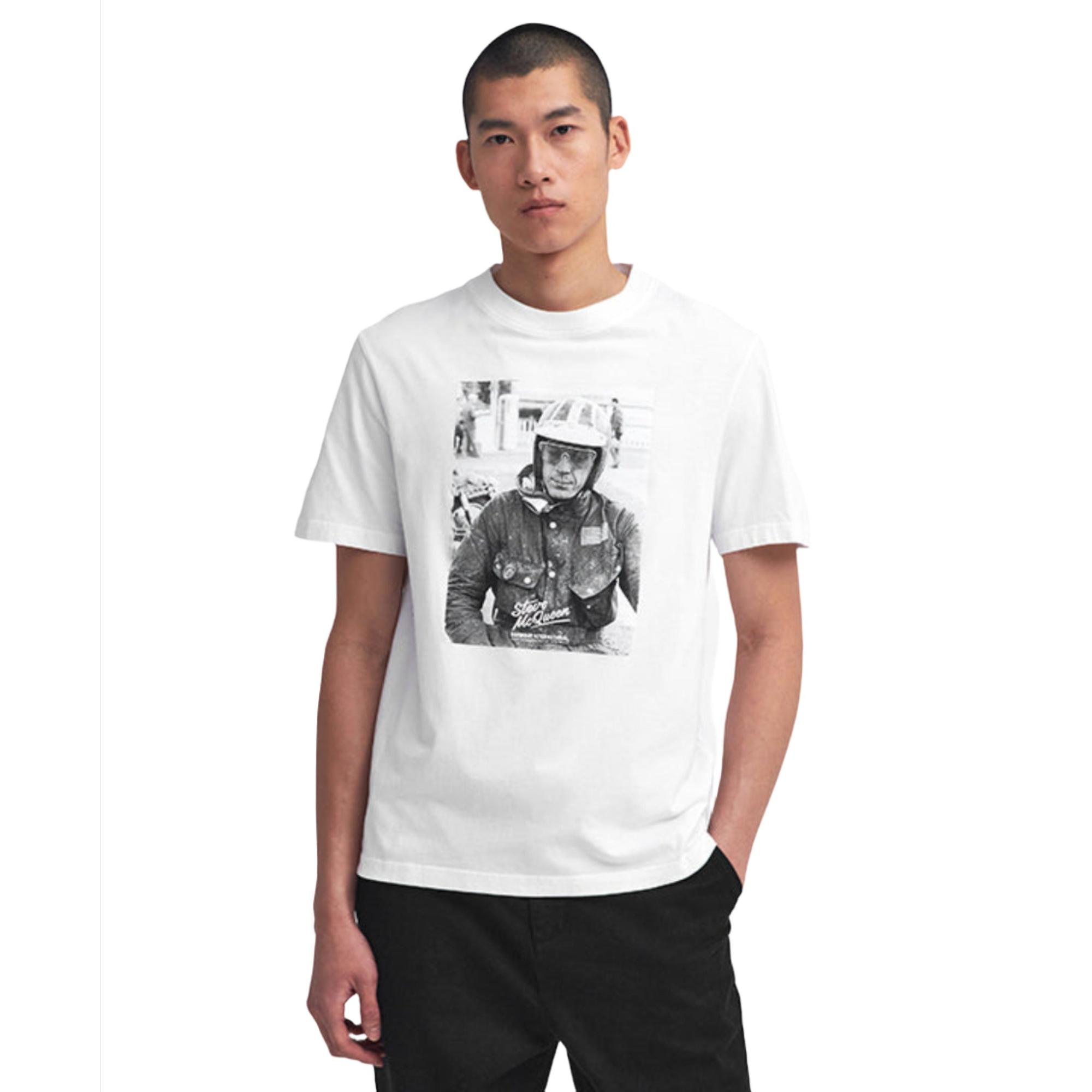 Product image 3 of 5 of Barbour International Men's Keystone Graphic T-Shirt - Whisper White