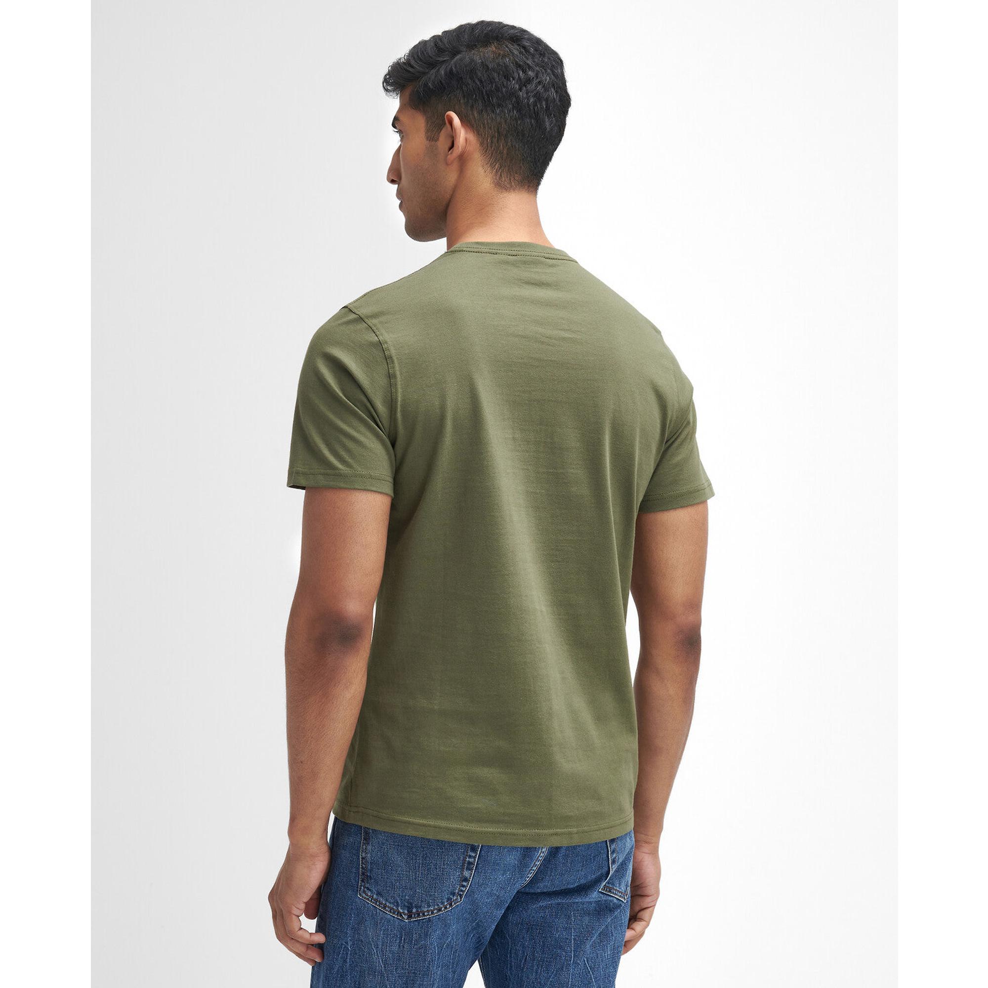 Product image 4 of 5 of Barbour Men's Field Dog Graphic T-Shirt - Mid Olive