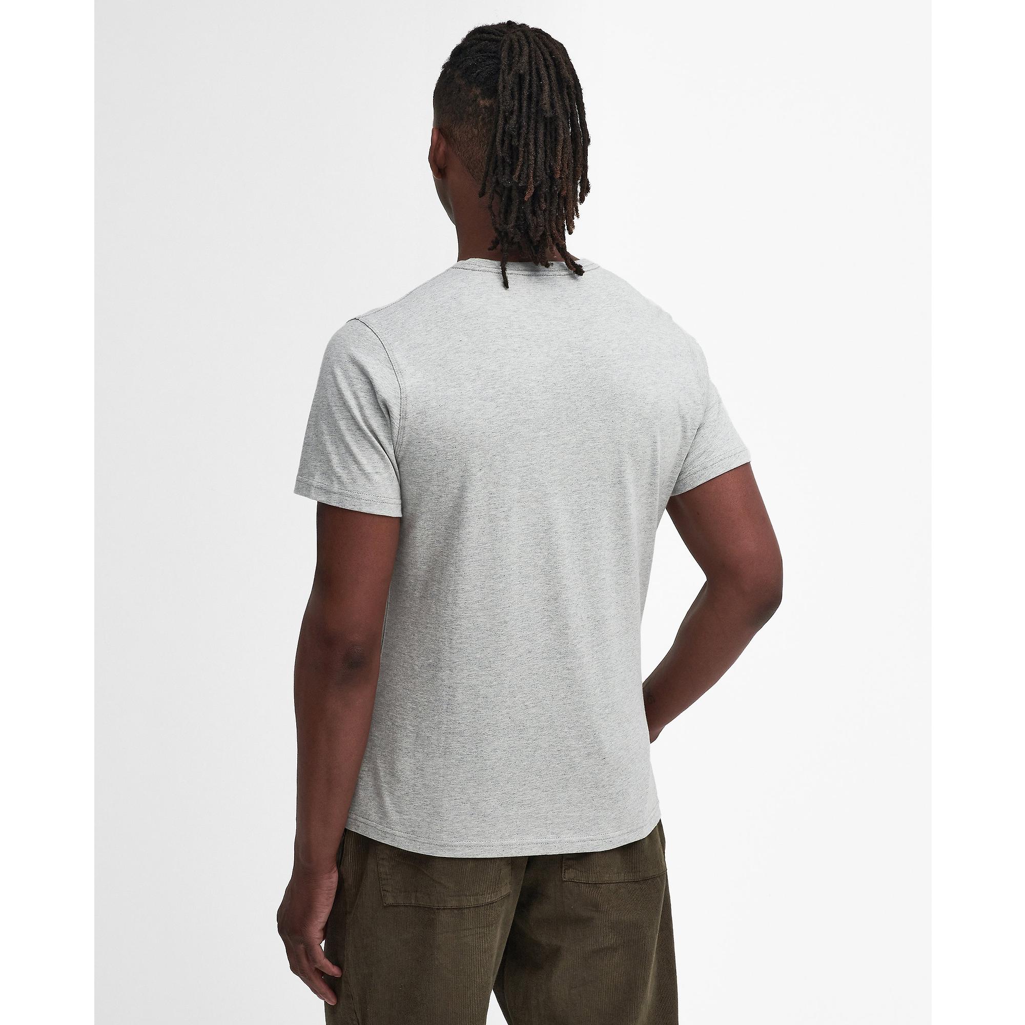 Product image 4 of 6 of Barbour Men's Script Graphic T-Shirt - Grey Marl