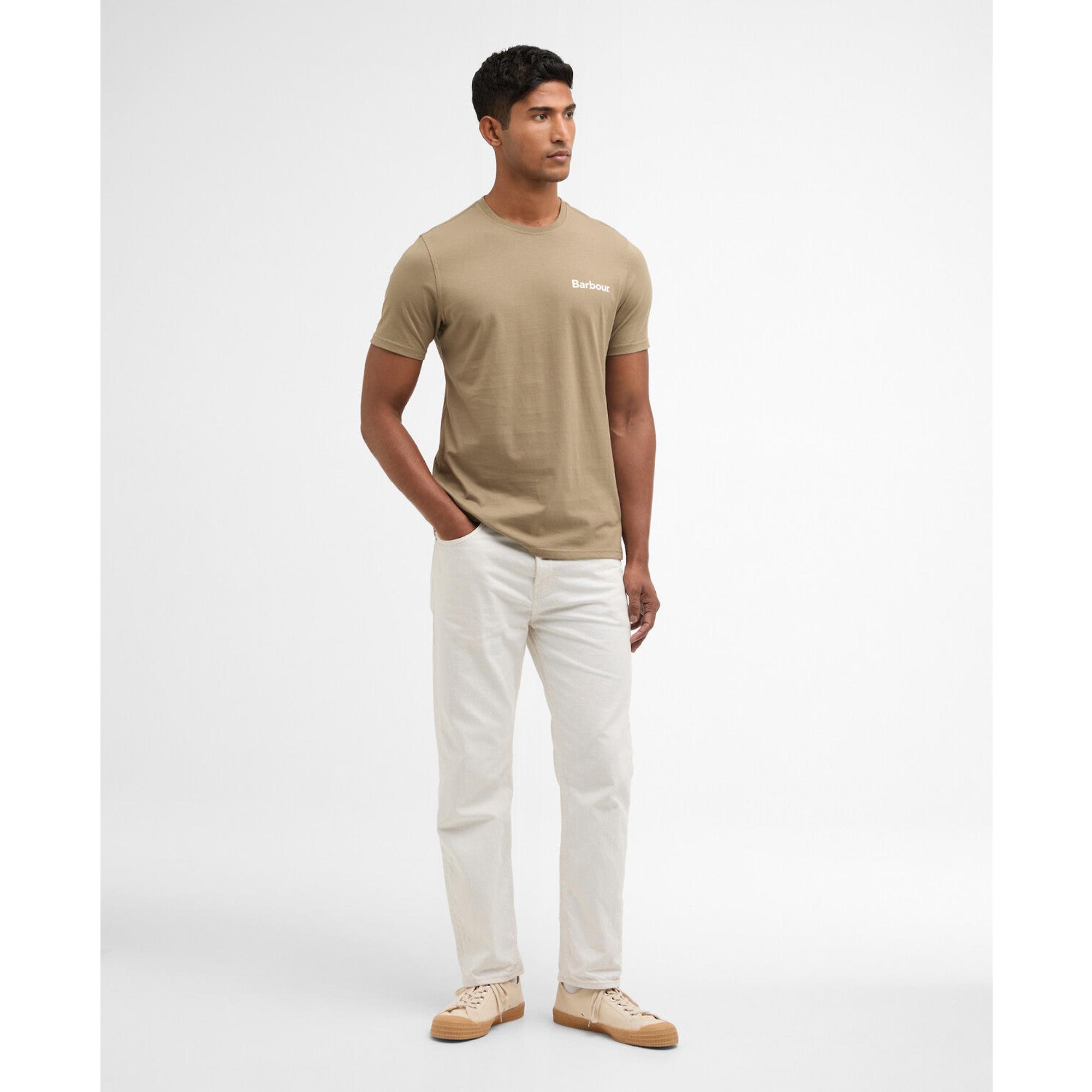 Product image 3 of 8 of Barbour Men's Camber Graphic T-Shirt - Grey Olive