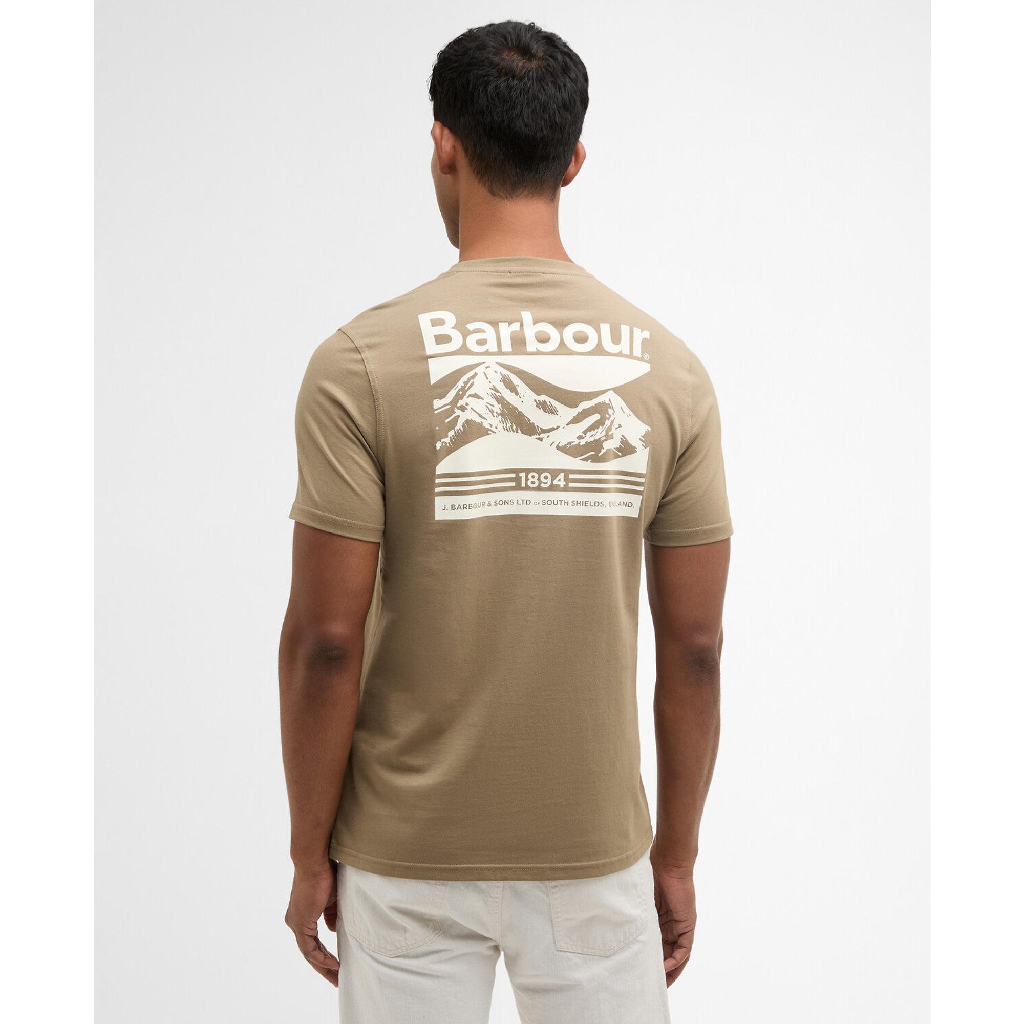 Product image 4 of 8 of Barbour Men's Camber Graphic T-Shirt - Grey Olive