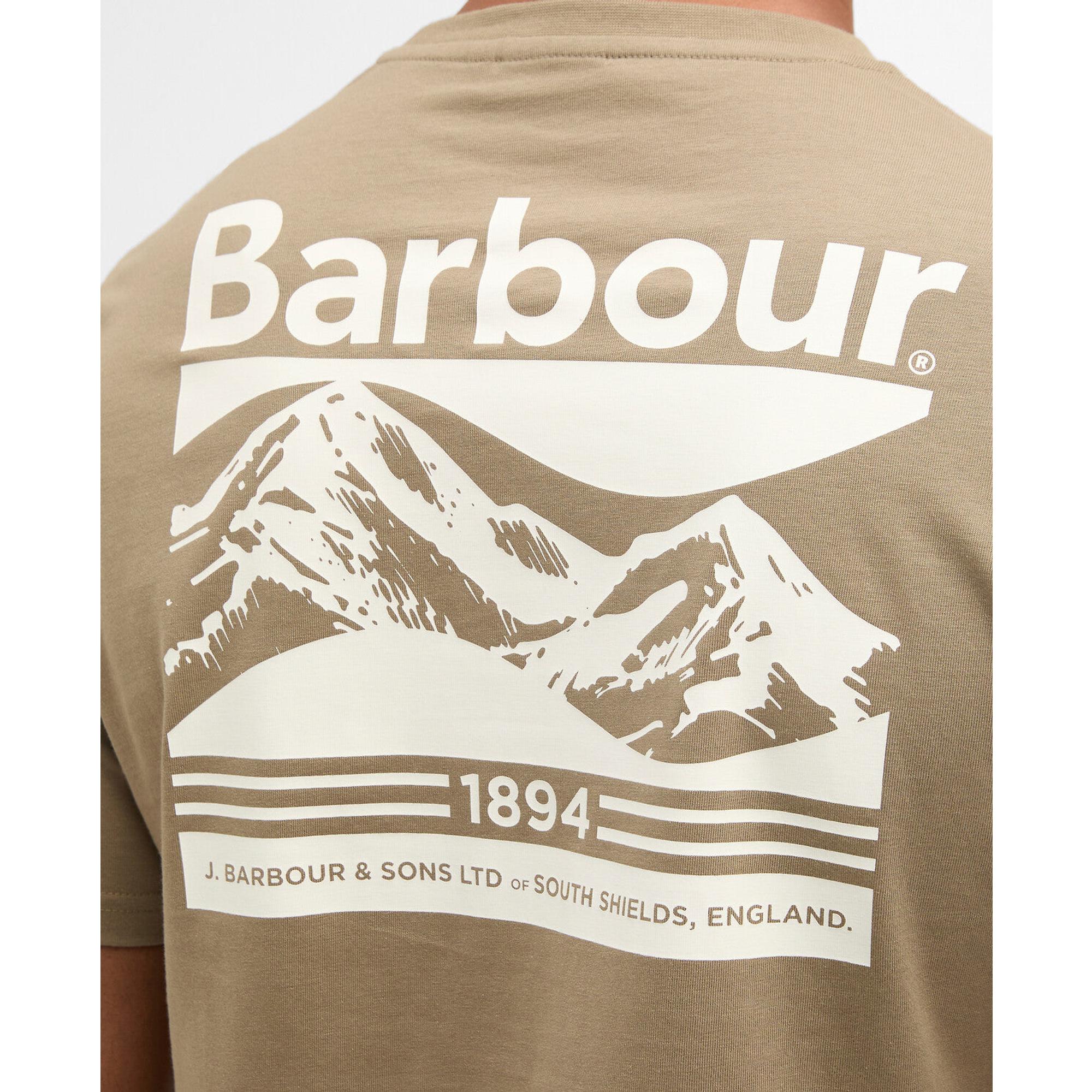Product image 6 of 8 of Barbour Men's Camber Graphic T-Shirt - Grey Olive