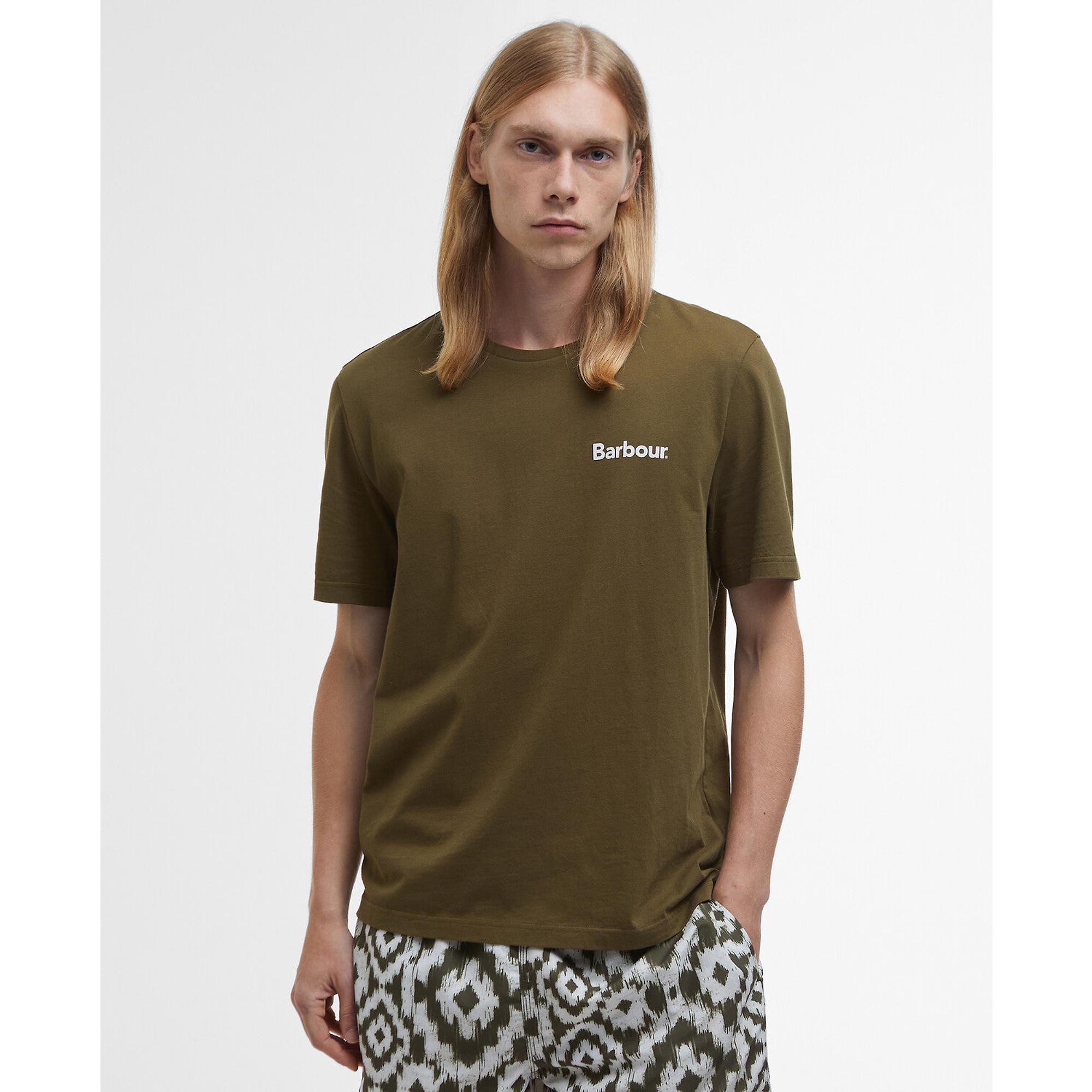 Product image 3 of 6 of Barbour Men's Homelane T-Shirt - Light Sage