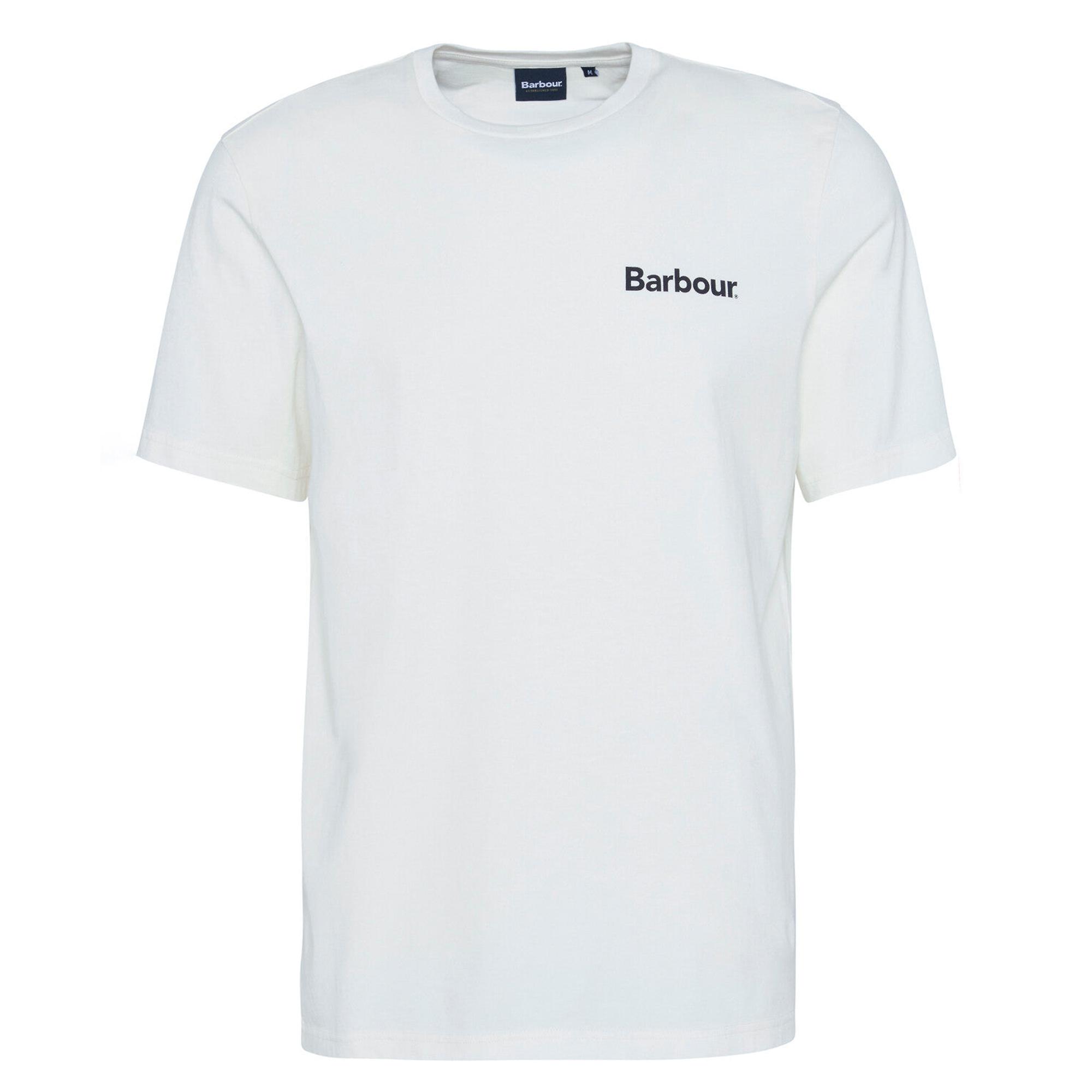 Product image 1 of 5 of Barbour Men's Homelane T-Shirt - Whisper White