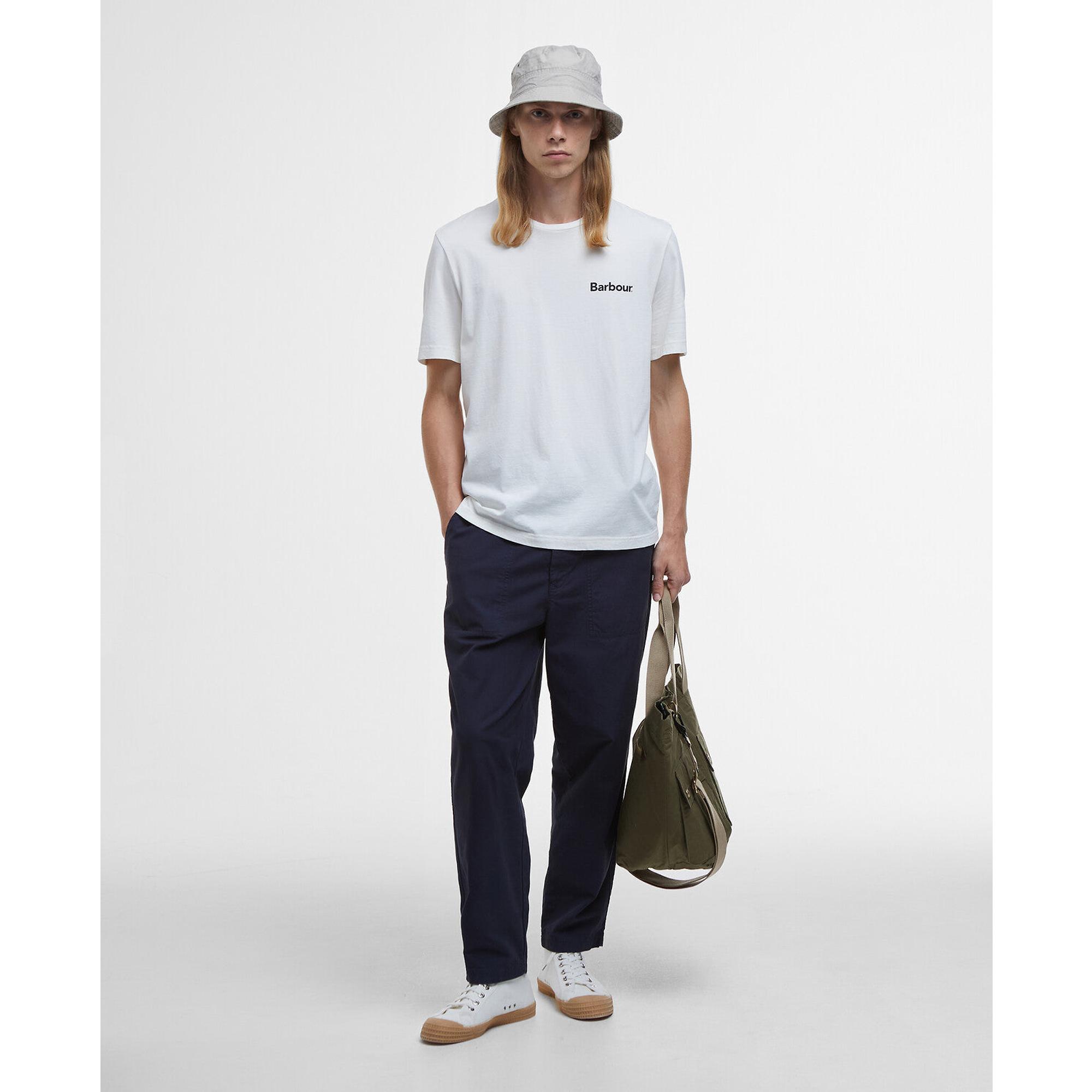 Product image 4 of 5 of Barbour Men's Homelane T-Shirt - Whisper White