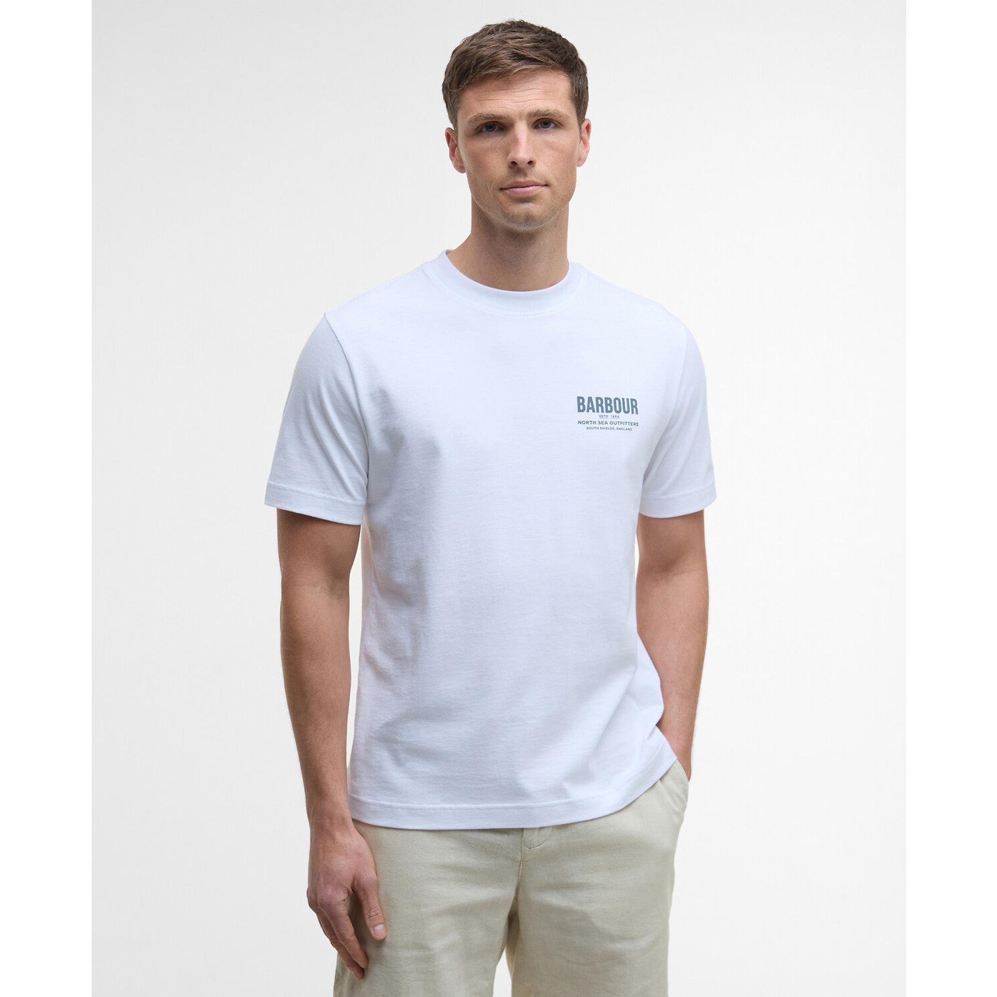 Product image 2 of 6 of Barbour Men's Relaxed Souter T-Shirt - White