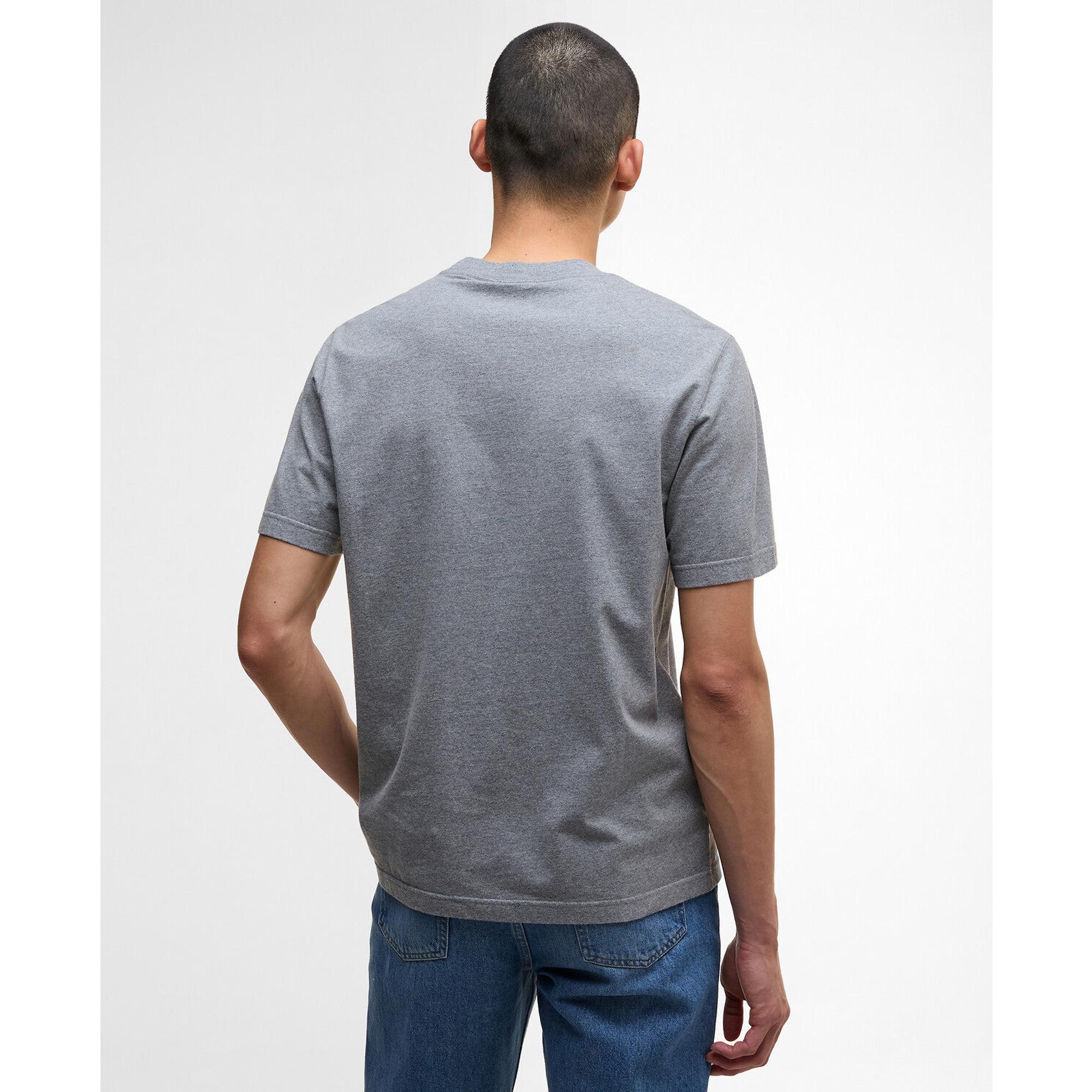 Product image 4 of 5 of Barbour International Men's Pillion Graphic T-Shirt - Anthracite Marl