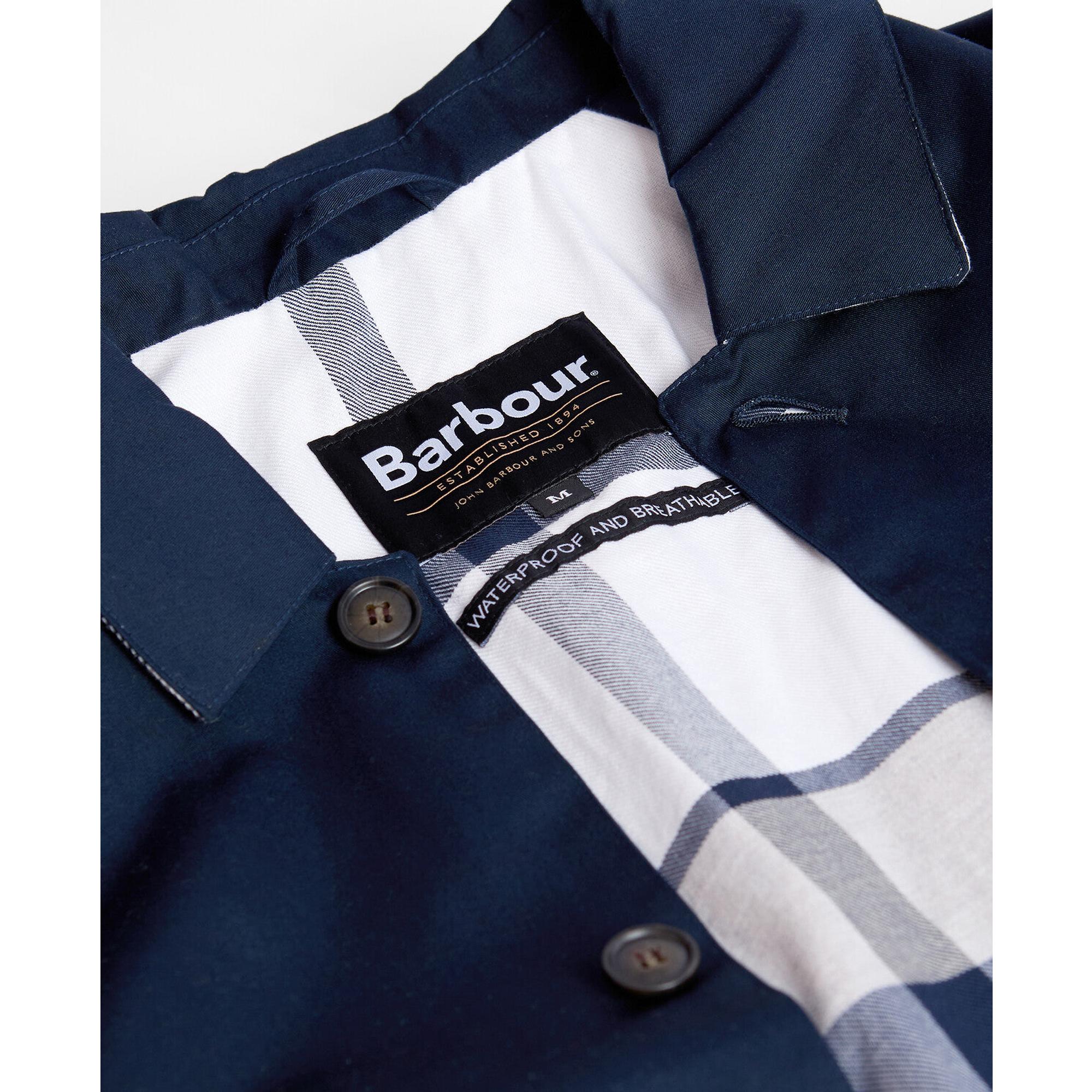 Product image 9 of 9 of Barbour Men's Lorden Waterproof Mac - Navy