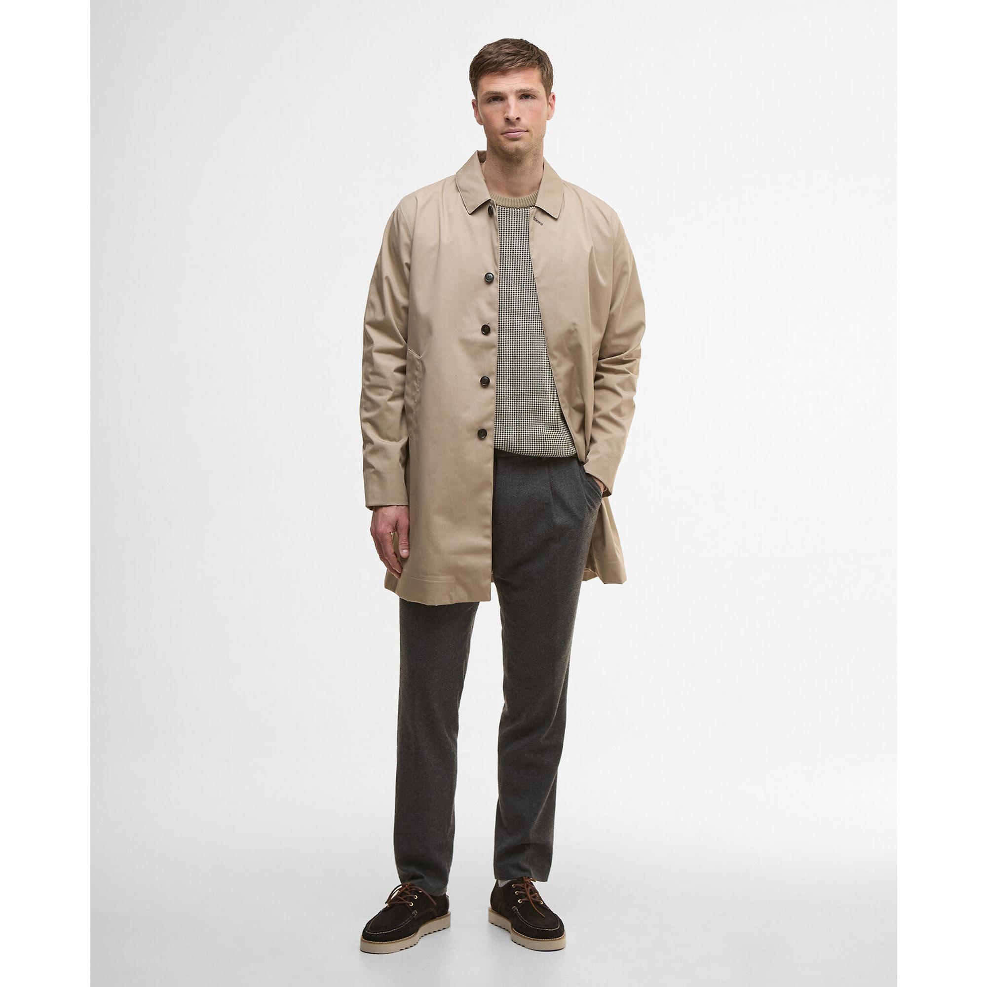 Product image 3 of 7 of Barbour Men's Lorden Waterproof Mac - Washed Stone