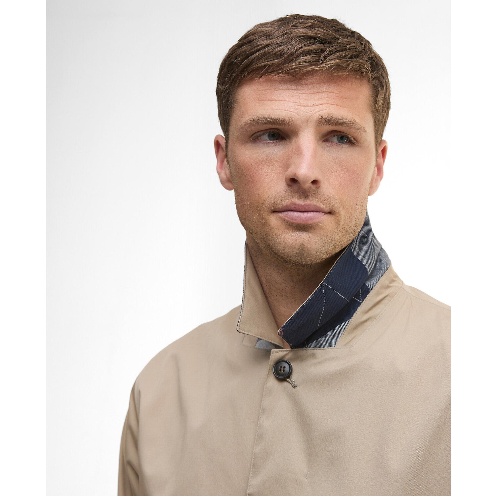 Product image 5 of 7 of Barbour Men's Lorden Waterproof Mac - Washed Stone
