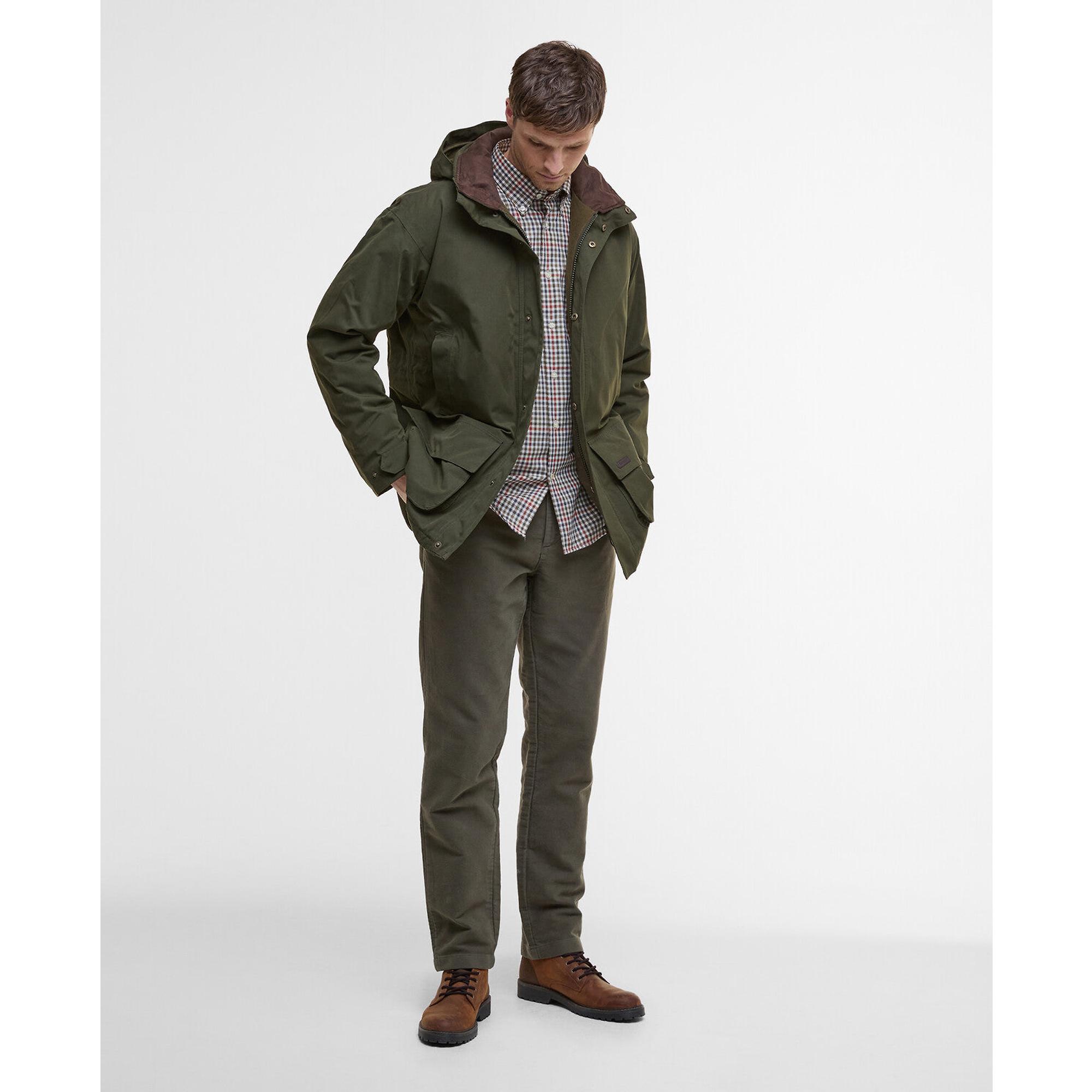 Product image 3 of 11 of Barbour Men's Beaconsfield Waterproof Shooting Jacket - Olive