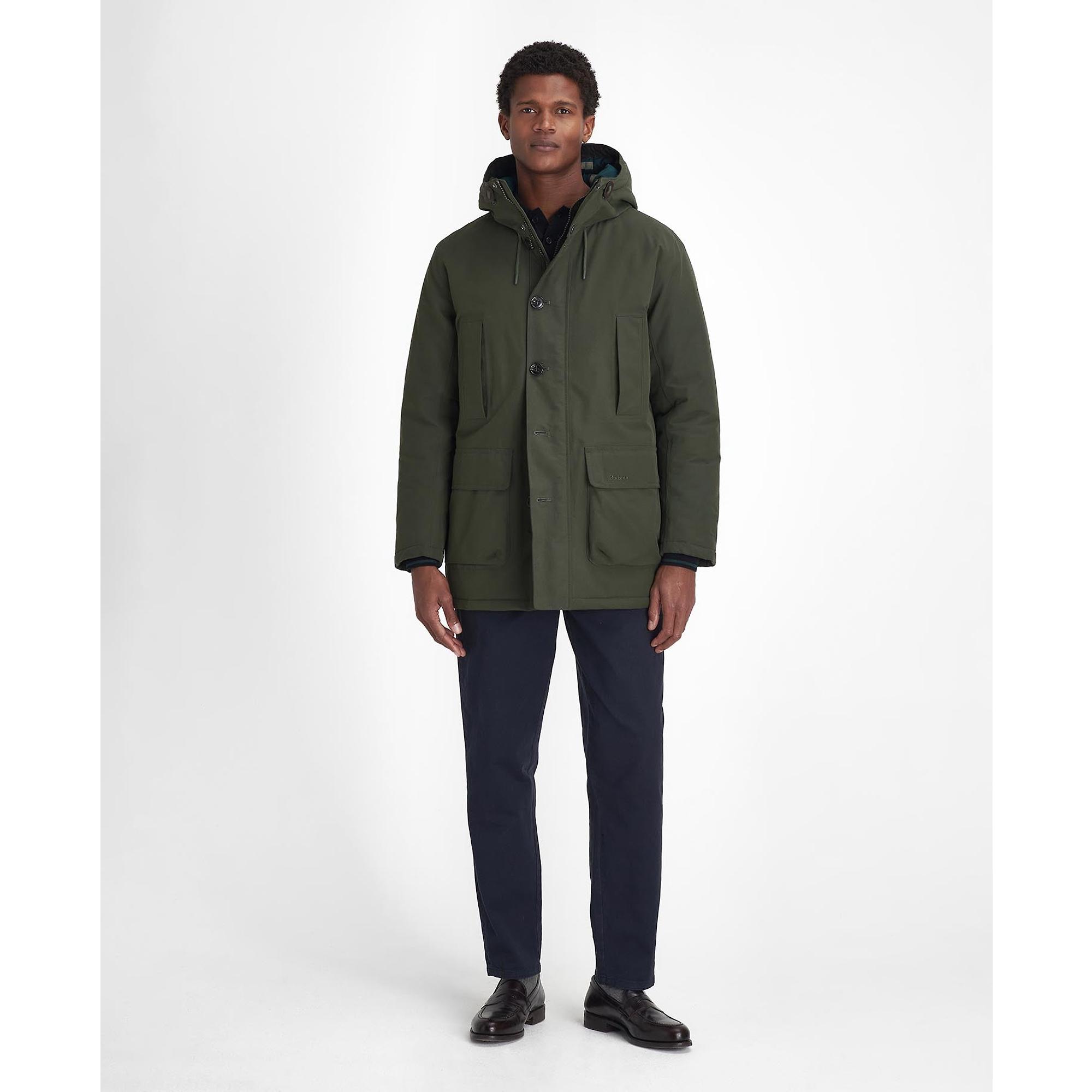 Product image 5 of 8 of Barbour Men's Winter Beaufort Waterproof Parka - Sage