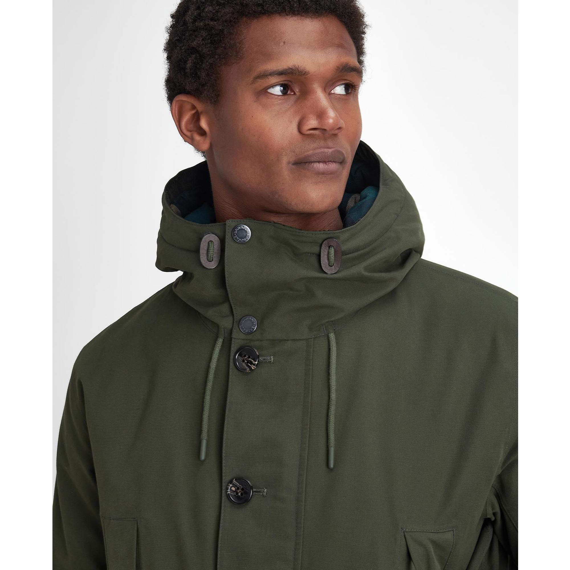 Product image 6 of 8 of Barbour Men's Winter Beaufort Waterproof Parka - Sage