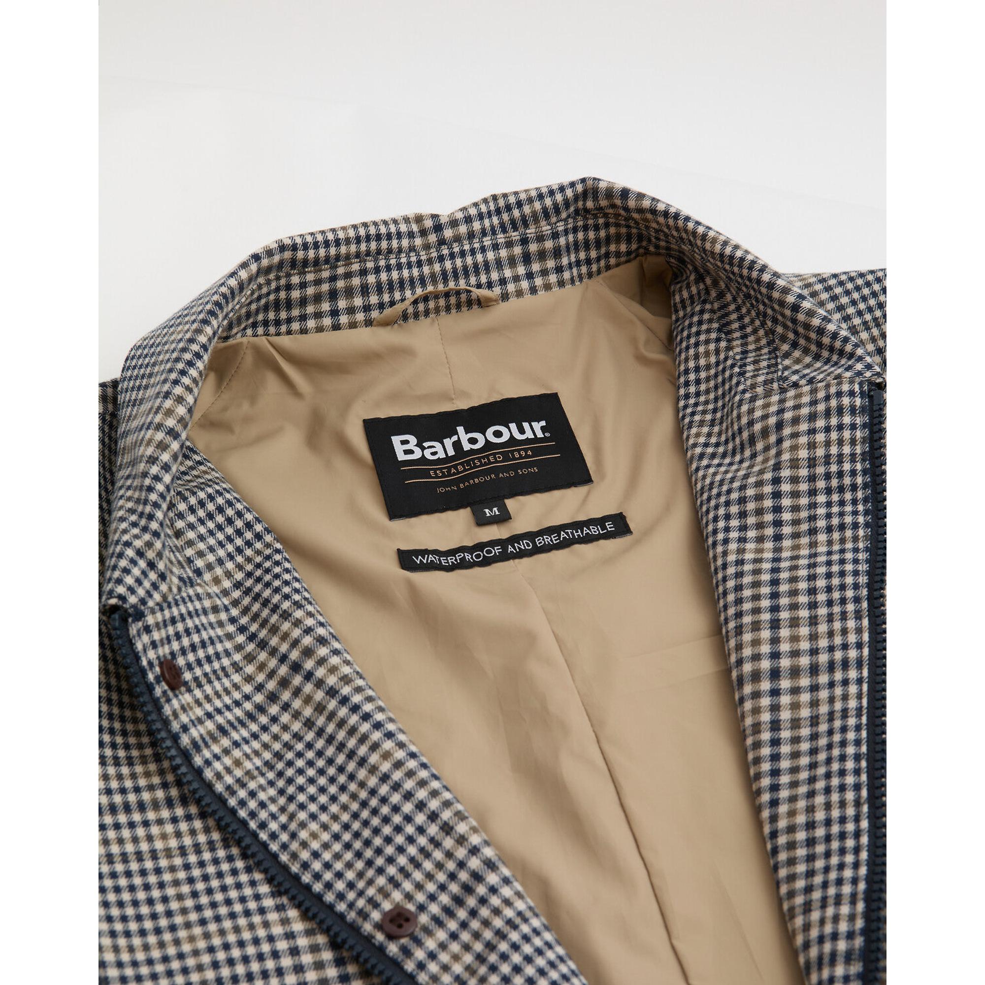 Product image 7 of 7 of Barbour Men's Check Rokig Waterproof Mac - Highland Heritage Check