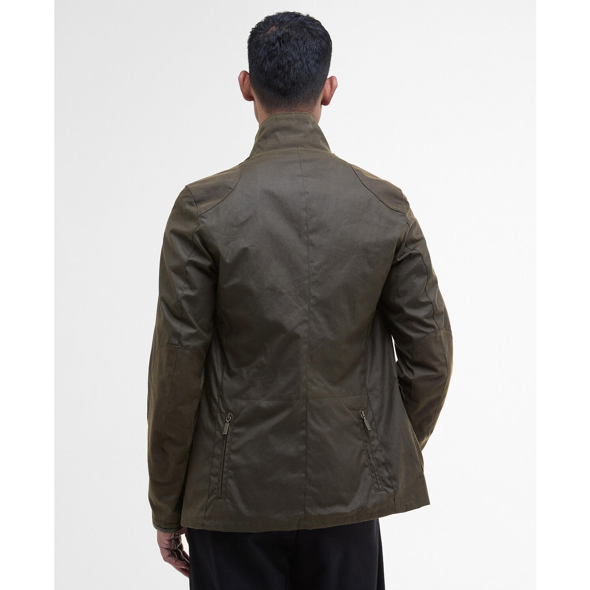 Product image 4 of 8 of Barbour Men's Beacon Sports Wax Jacket - Olive