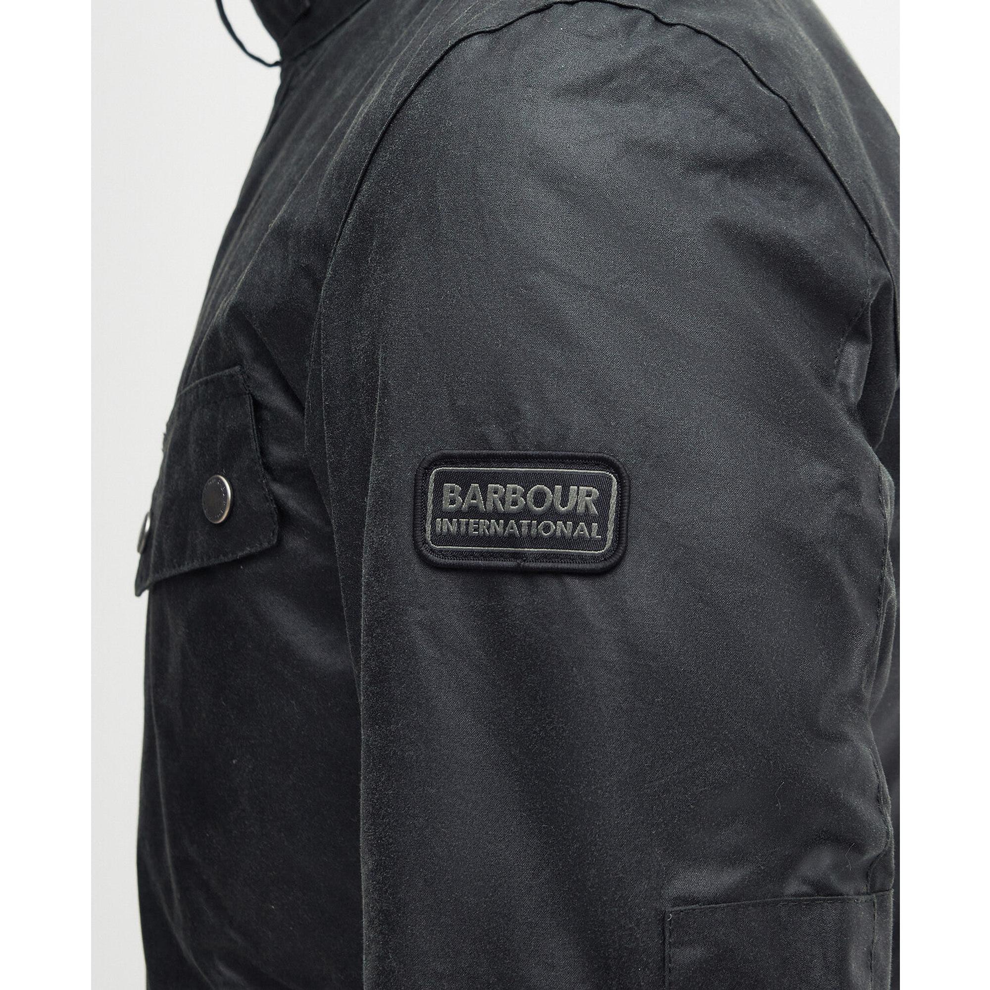 Product image 7 of 7 of Barbour International Men's Duke Wax Jacket - Sage