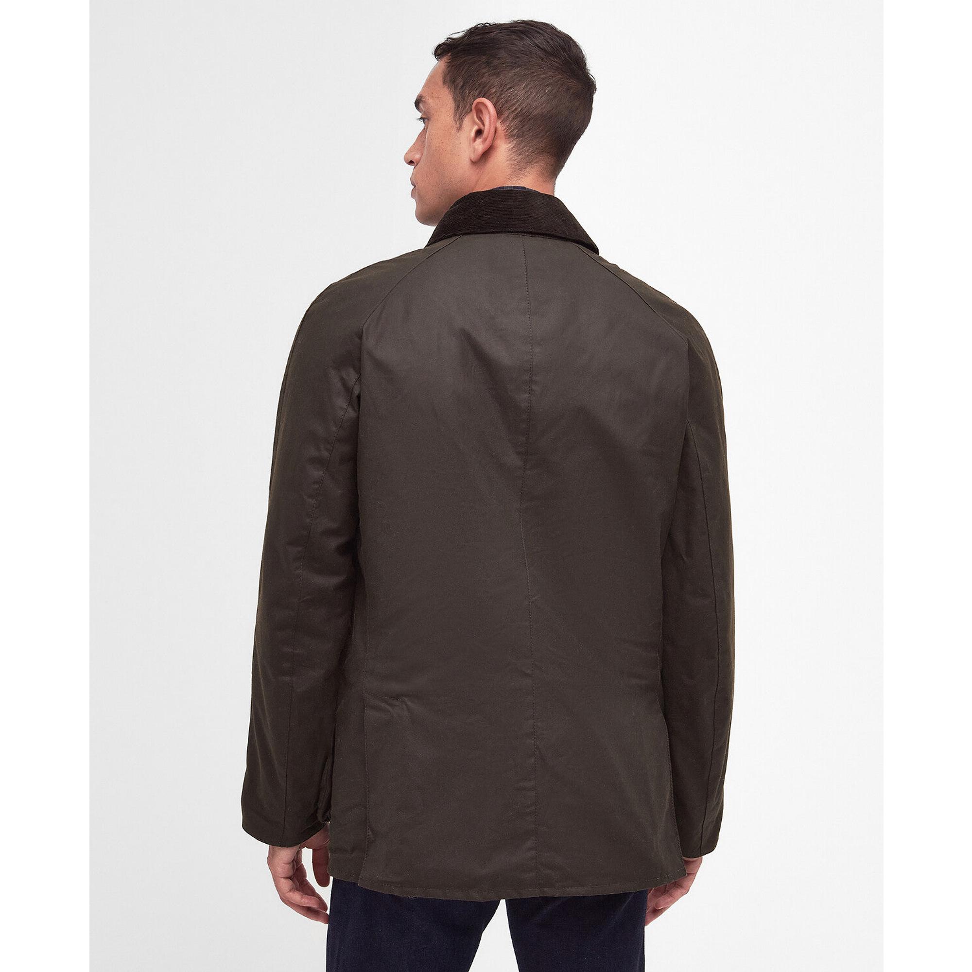 Product image 4 of 7 of Barbour Men's Ashby Wax Jacket - Olive