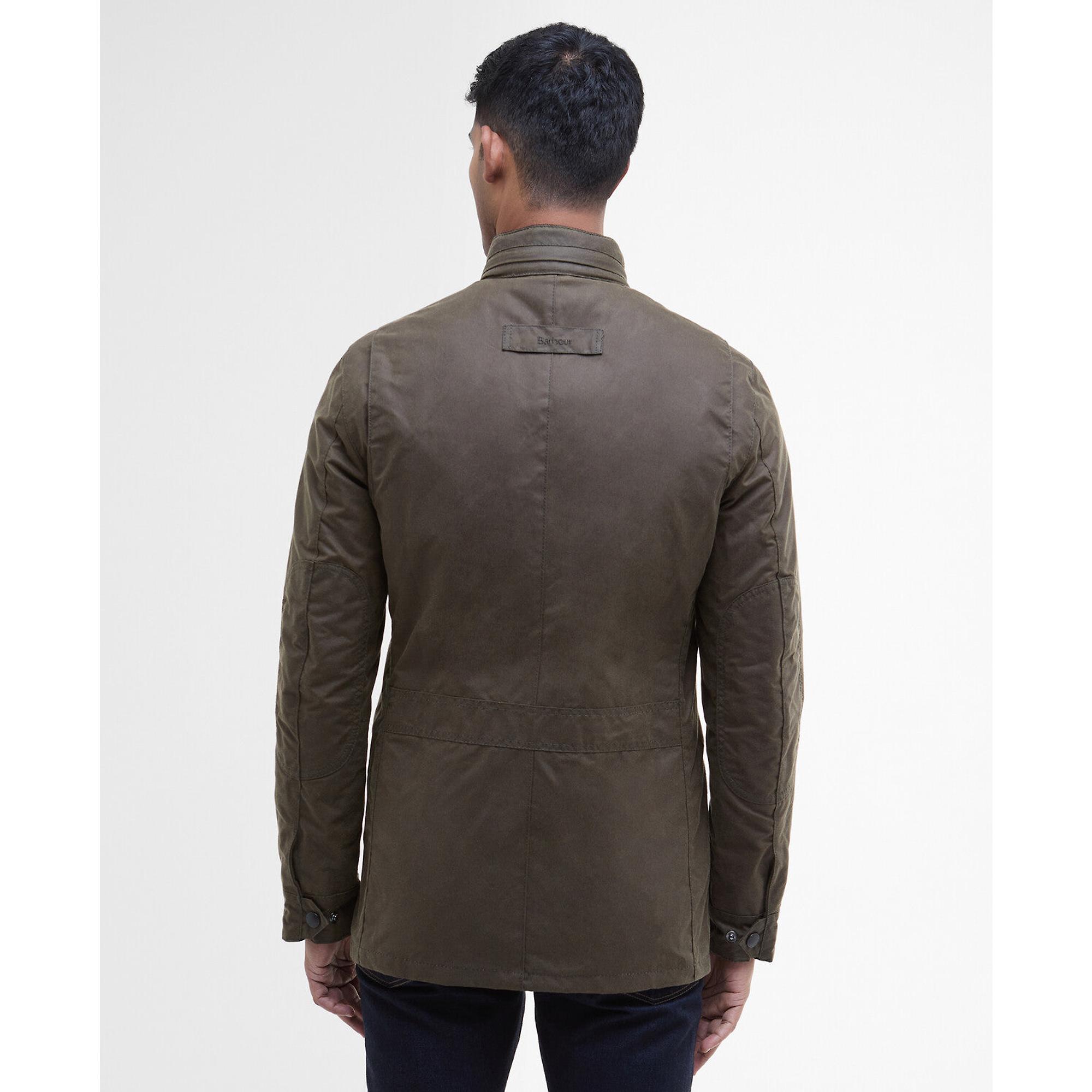 Product image 4 of 9 of Barbour Men's Corbridge Waxed Jacket - Beech/Classic