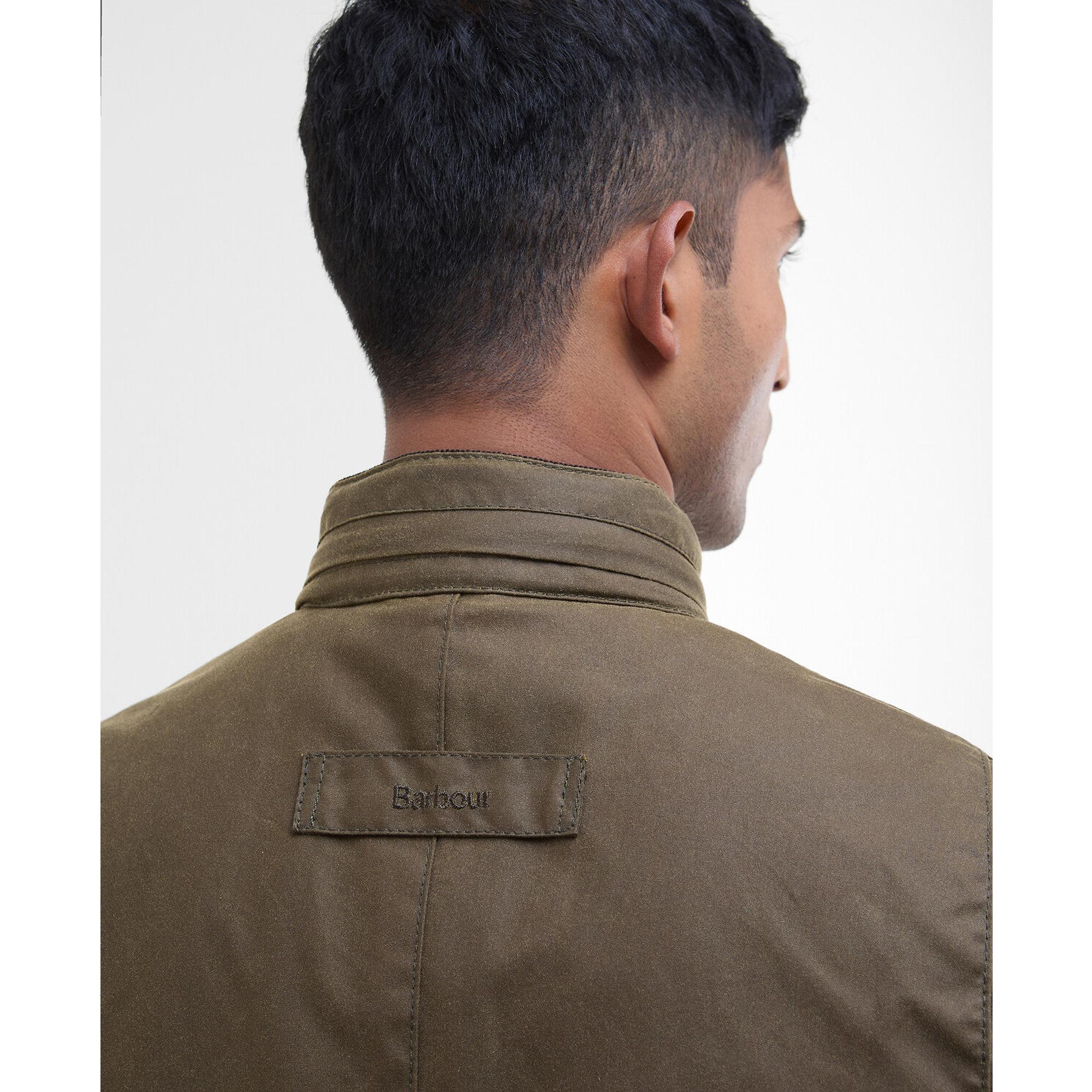 Product image 7 of 9 of Barbour Men's Corbridge Waxed Jacket - Beech/Classic
