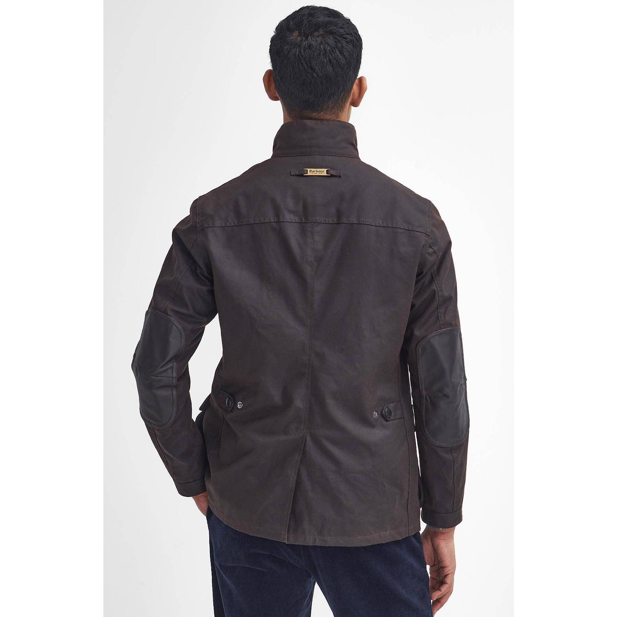 Product image 3 of 7 of Barbour waxed Jacket Ogston in Rustic Brown MWX0700RU71