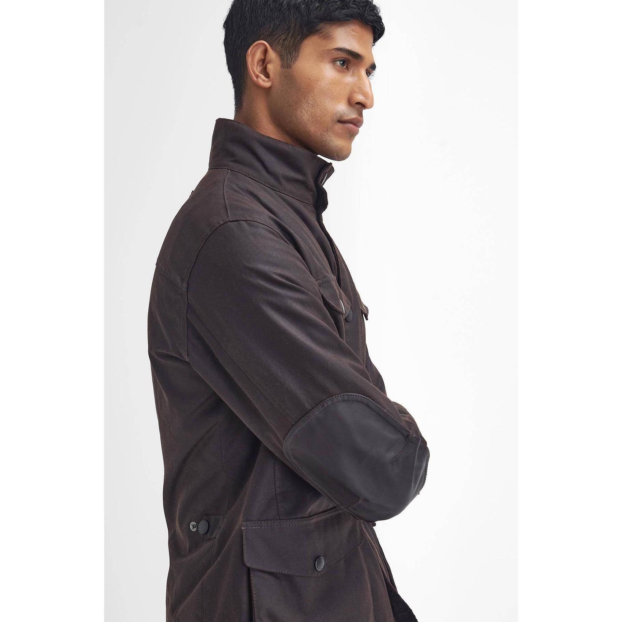 Product image 5 of 7 of Barbour waxed Jacket Ogston in Rustic Brown MWX0700RU71