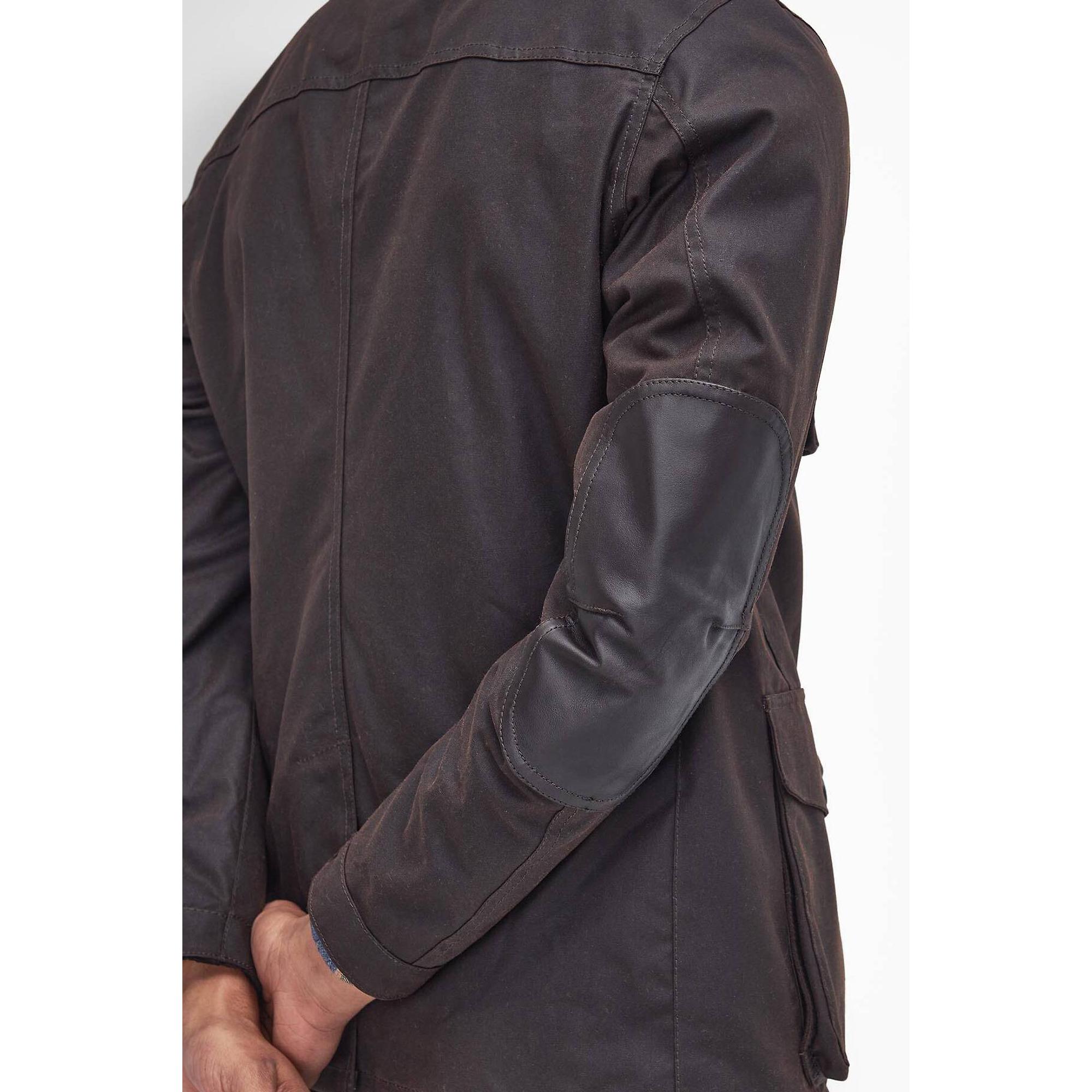 Product image 6 of 7 of Barbour waxed Jacket Ogston in Rustic Brown MWX0700RU71