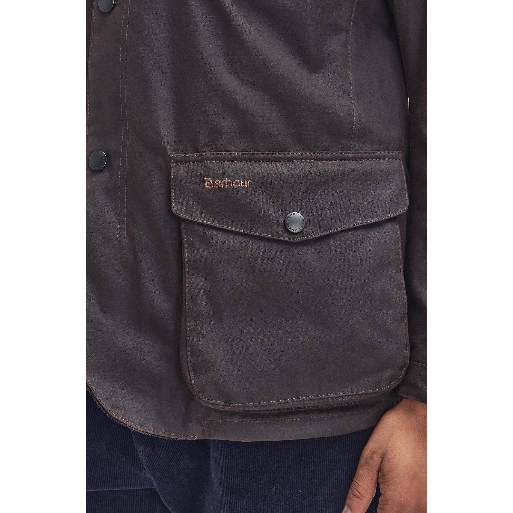 Product image 7 of 7 of Barbour waxed Jacket Ogston in Rustic Brown MWX0700RU71