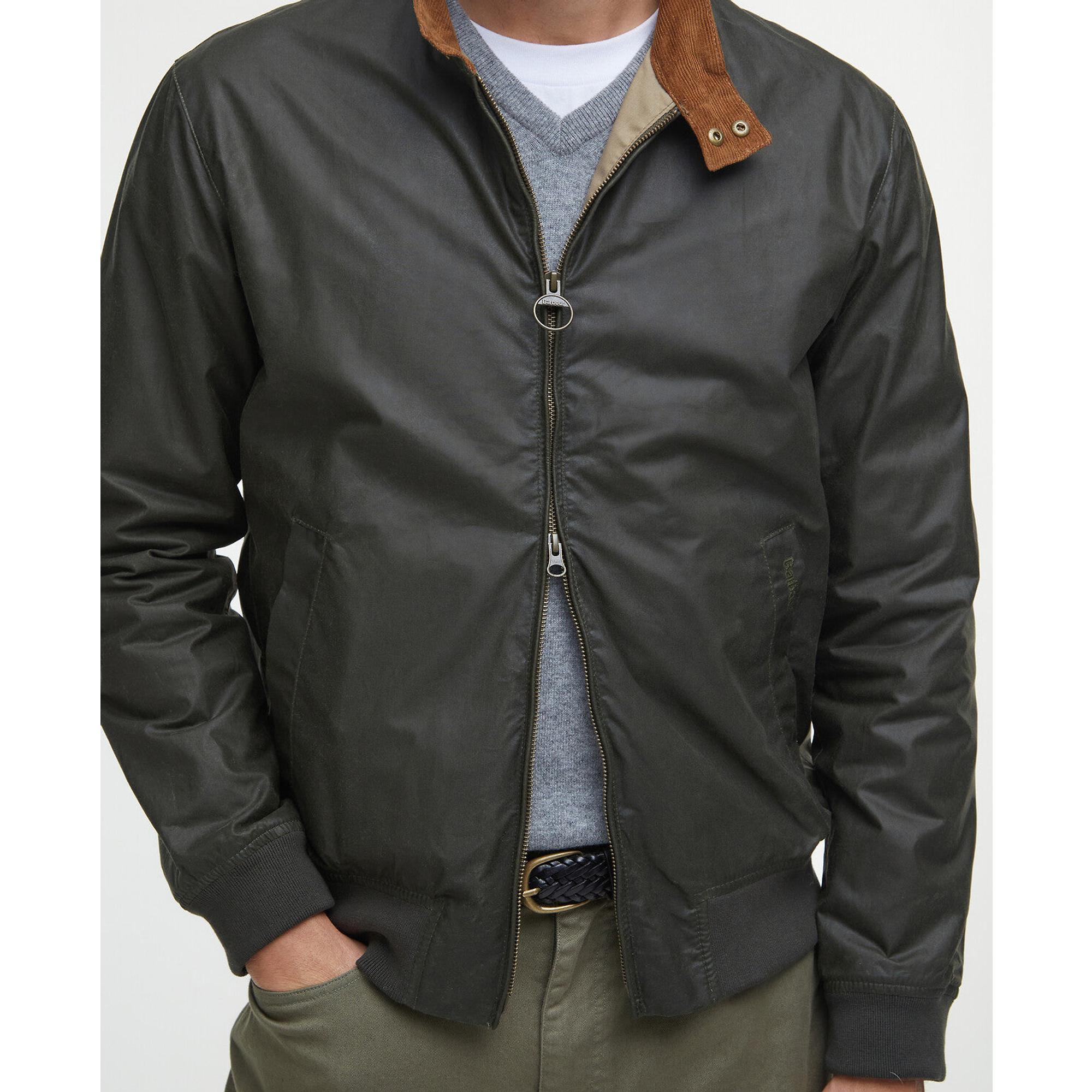 Product image 6 of 8 of Barbour Men's Lightweight Royston Wax Jacket - Archive Olive